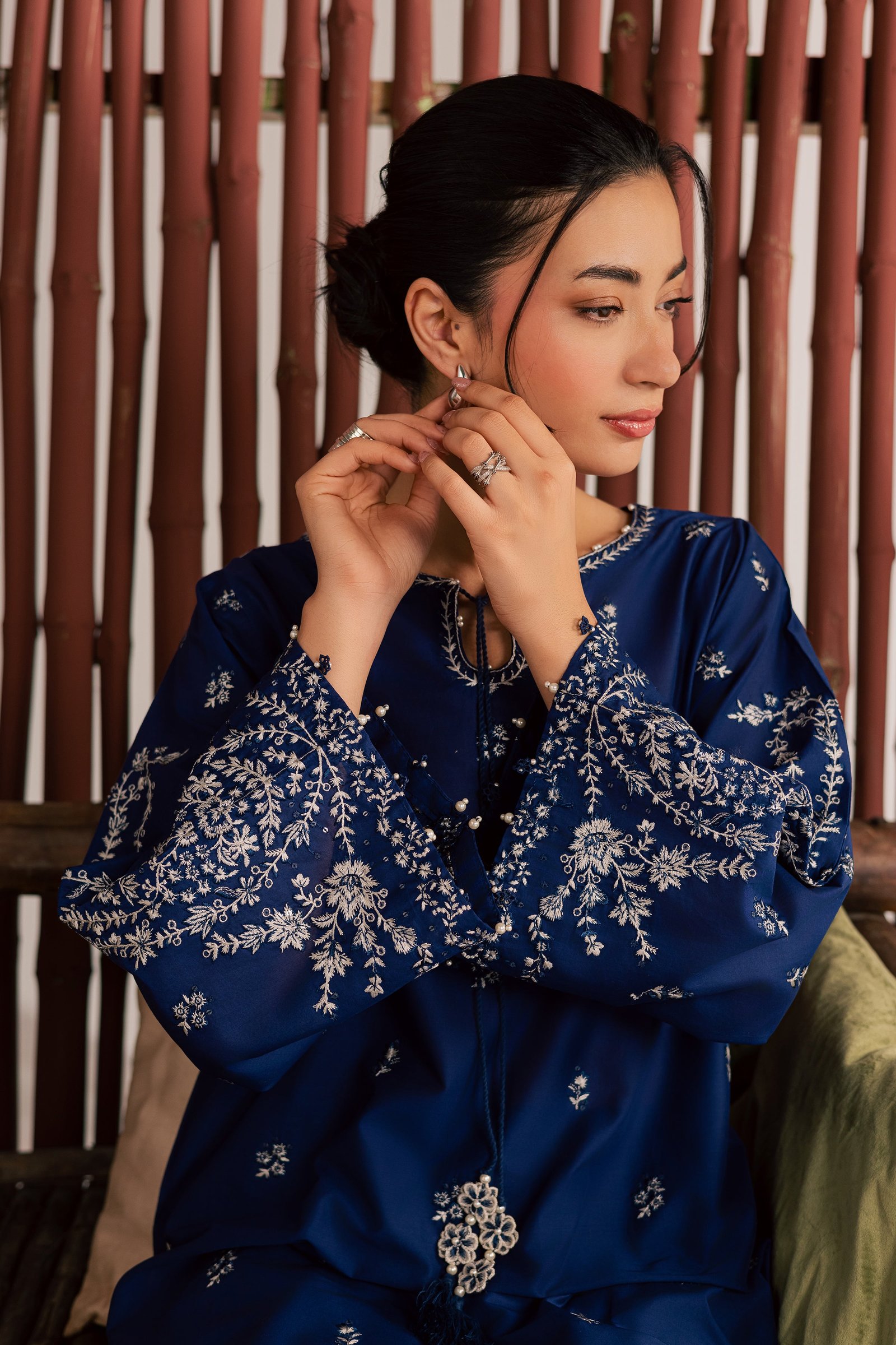  Blue Nairobi 2Pc - Embroidered Lawn Dress EverydayEdit26  BATIK   XS / Dark Blue / Pima Lawn-S / Dark Blue / Pima Lawn-M / Dark Blue / Pima Lawn-L / Dark Blue / Pima Lawn-XL / Dark Blue / Pima Lawn