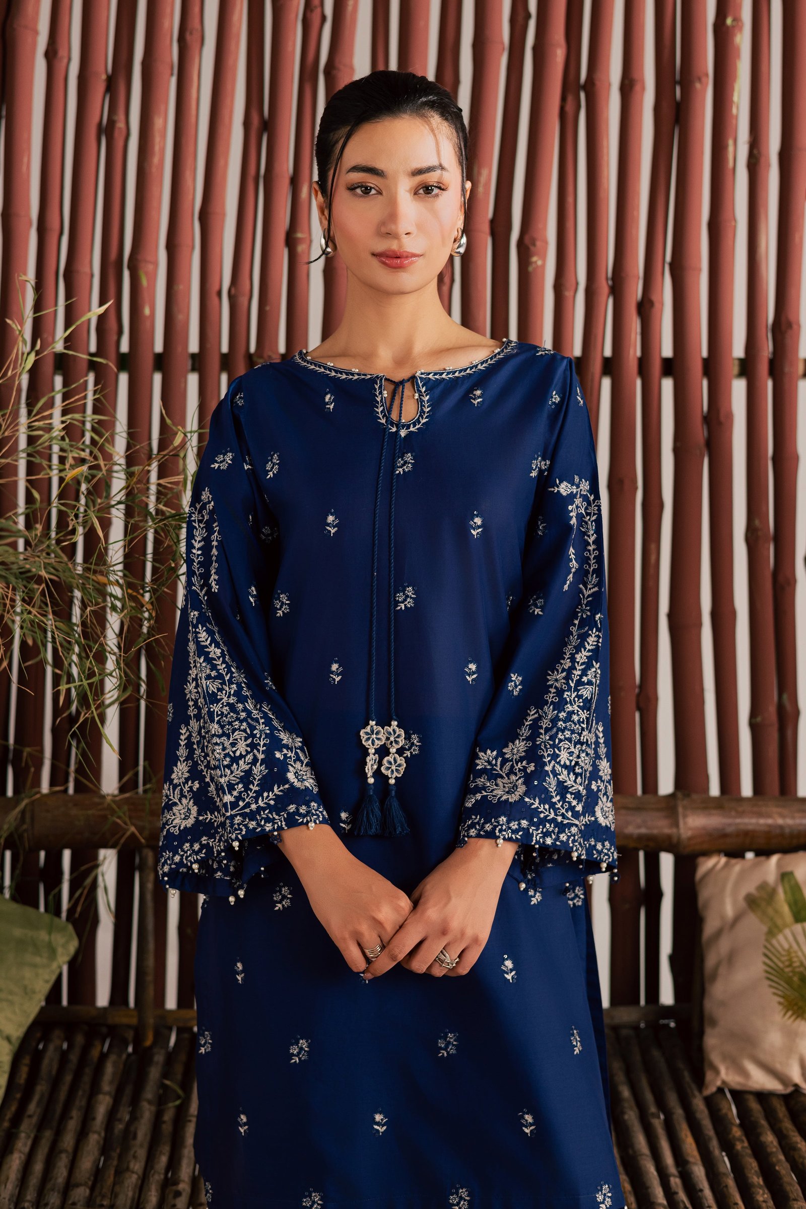  Blue Nairobi 2Pc - Embroidered Lawn Dress EverydayEdit26  BATIK   XS / Dark Blue / Pima Lawn-S / Dark Blue / Pima Lawn-M / Dark Blue / Pima Lawn-L / Dark Blue / Pima Lawn-XL / Dark Blue / Pima Lawn