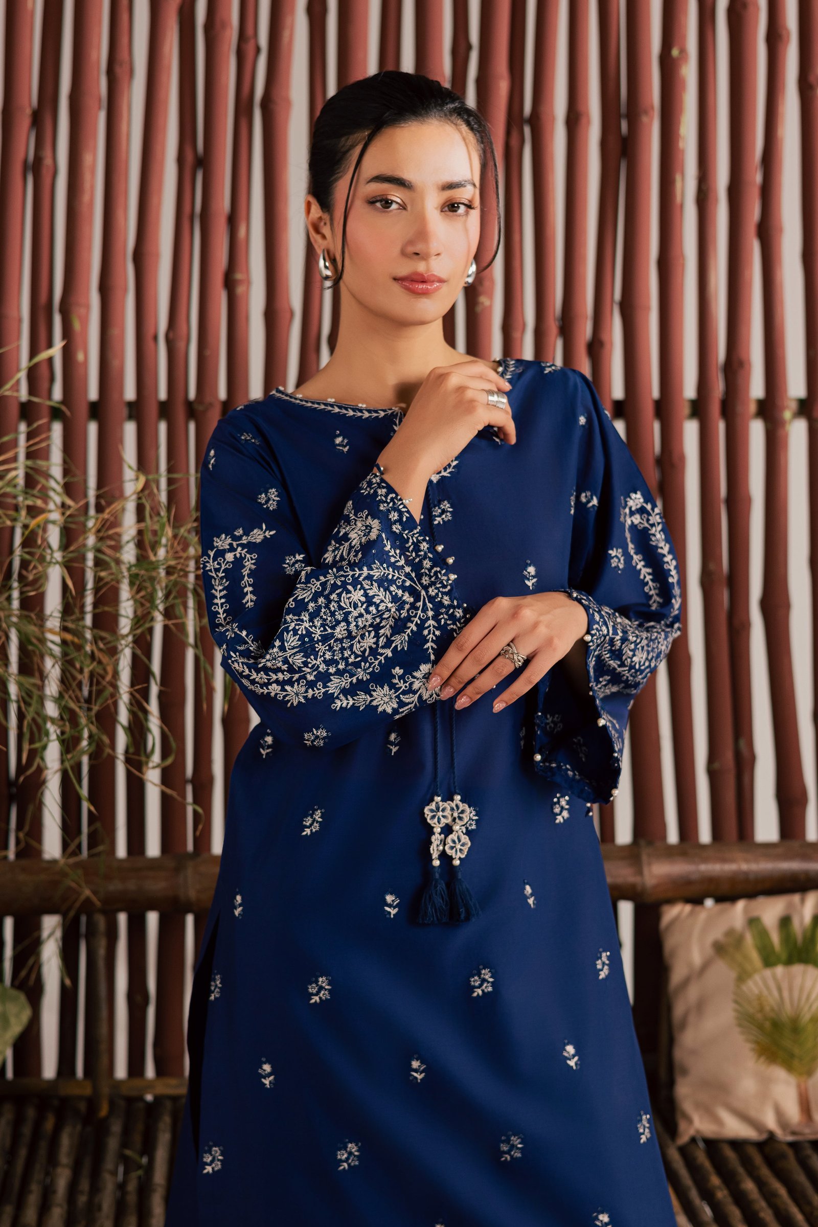  Blue Nairobi 2Pc - Embroidered Lawn Dress EverydayEdit26  BATIK   XS / Dark Blue / Pima Lawn-S / Dark Blue / Pima Lawn-M / Dark Blue / Pima Lawn-L / Dark Blue / Pima Lawn-XL / Dark Blue / Pima Lawn