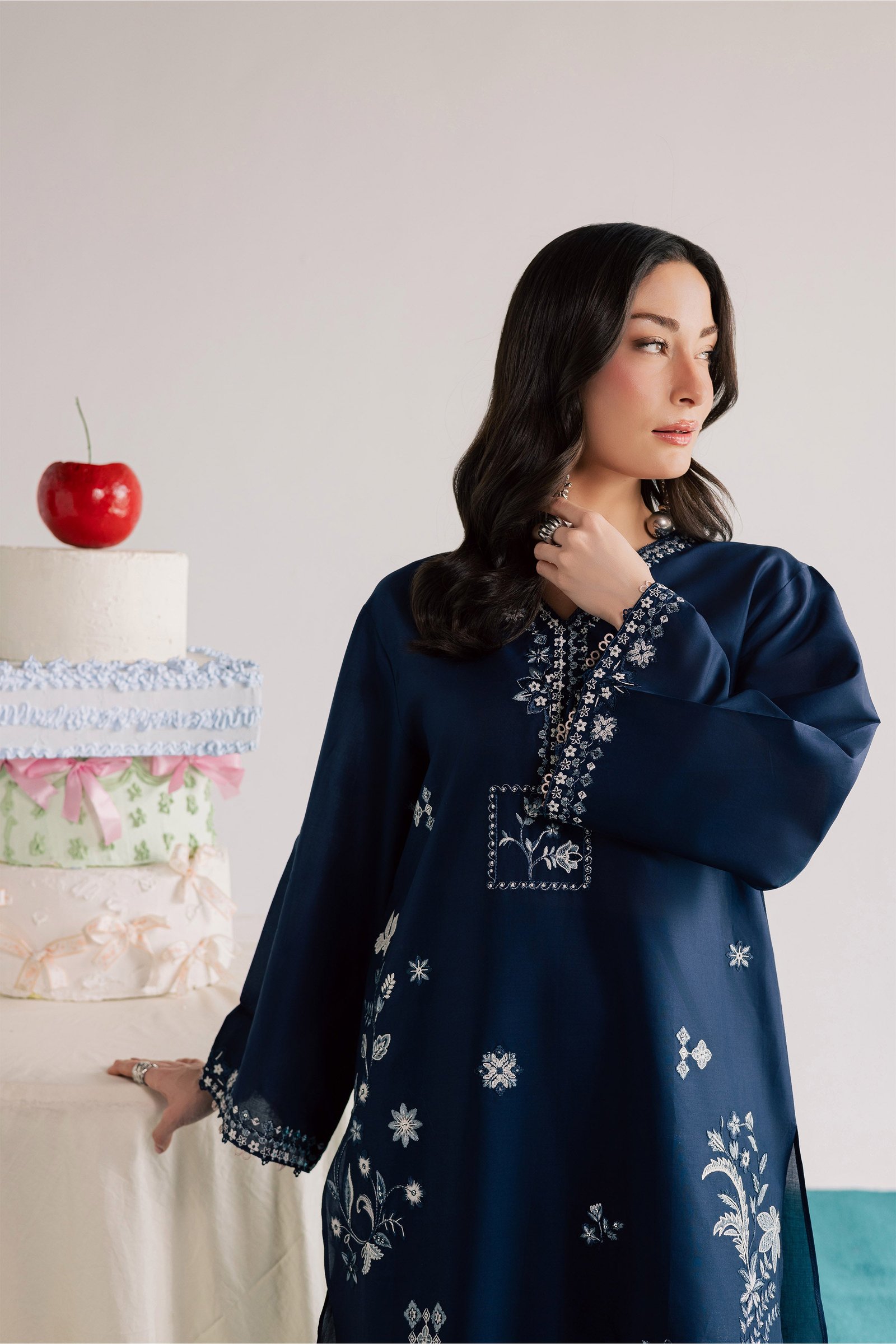 Ciel 2Pc - Embroidered Lawn Dress EverydayEdit26 BATIK XS / Midnight Blue / Pima Lawn-S / Midnight Blue / Pima Lawn-M / Midnight Blue / Pima Lawn-L / Midnight Blue / Pima Lawn-XL / Midnight Blue / Pima Lawn