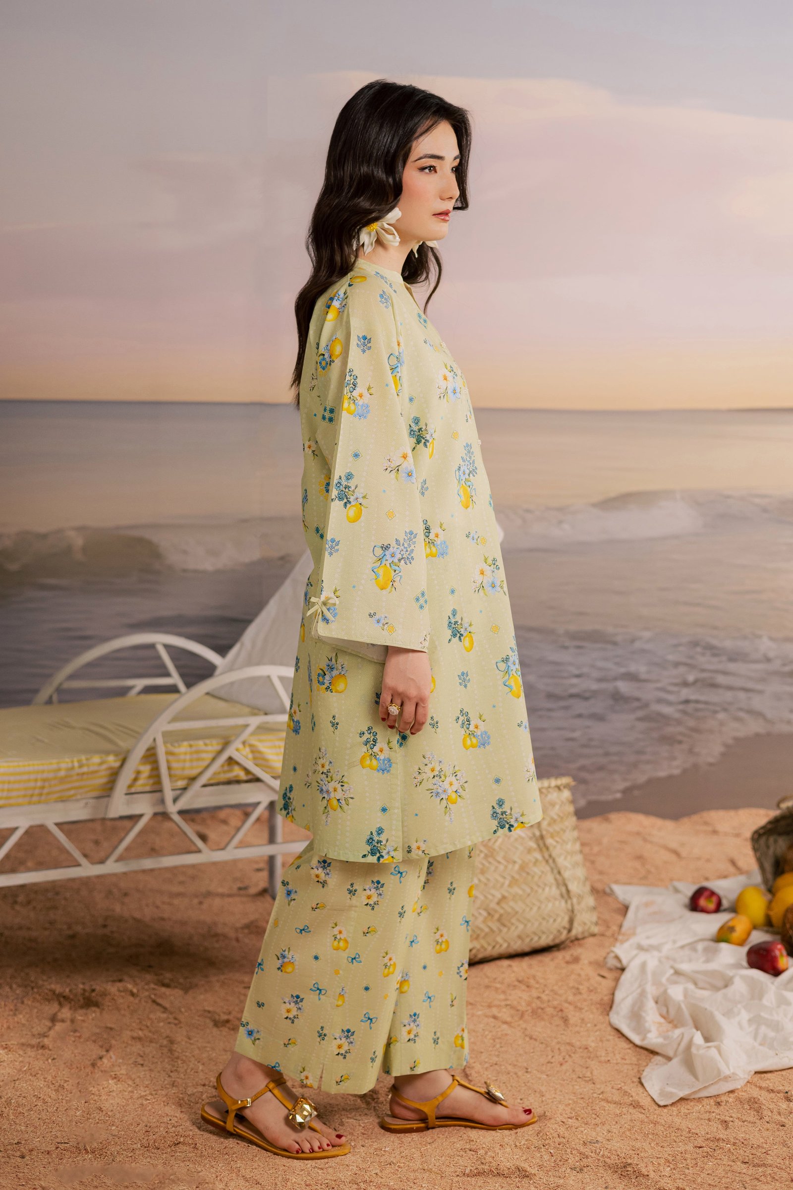 Cram 2Pc - Printed Lawn Dress BATIKSS26 BATIK XS / Mint Green / Lawn-S / Mint Green / Lawn-M / Mint Green / Lawn-L / Mint Green / Lawn-XL / Mint Green / Lawn