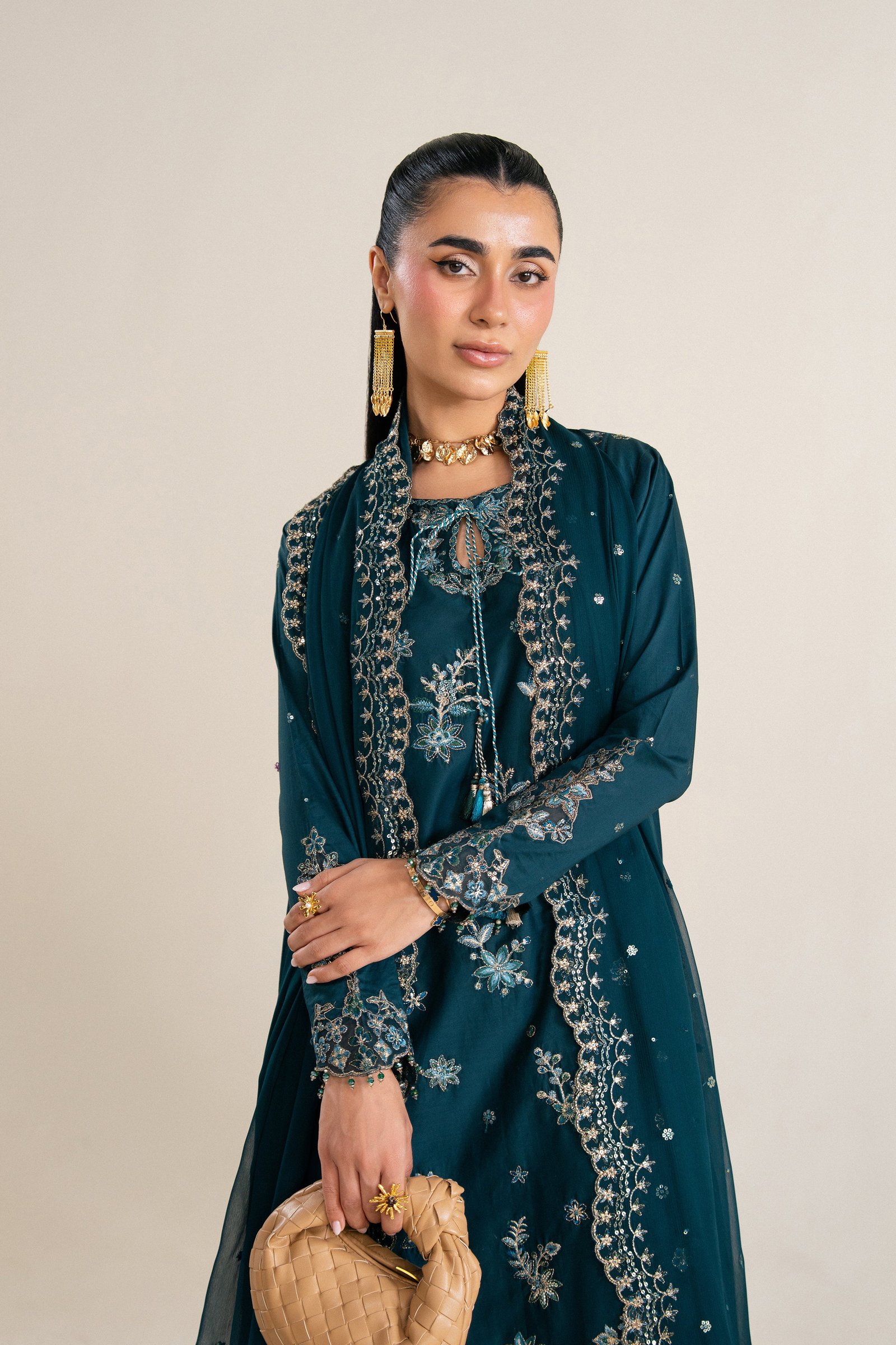 Helma 3Pc - Festive Eid Pret BATIKSS26 BATIK XS / Zinc Blue / Giza-S / Zinc Blue / Giza-M / Zinc Blue / Giza-L / Zinc Blue / Giza-XL / Zinc Blue / Giza