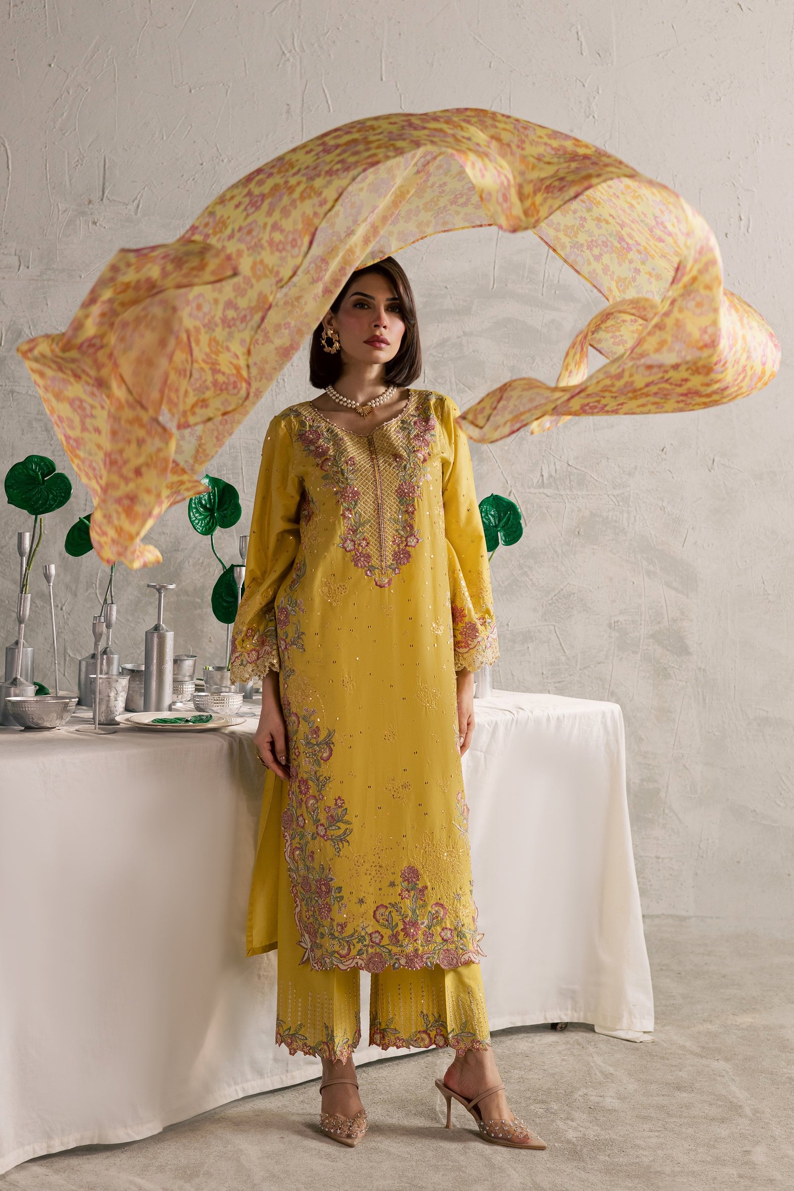  Her Soul 3Pc - Festive Embroidered Lawn BATIKEID2026  BATIK   XS / Lemon Yellow / Pima Lawn-S / Lemon Yellow / Pima Lawn-M / Lemon Yellow / Pima Lawn-L / Lemon Yellow / Pima Lawn-XL / Lemon Yellow / Pima Lawn