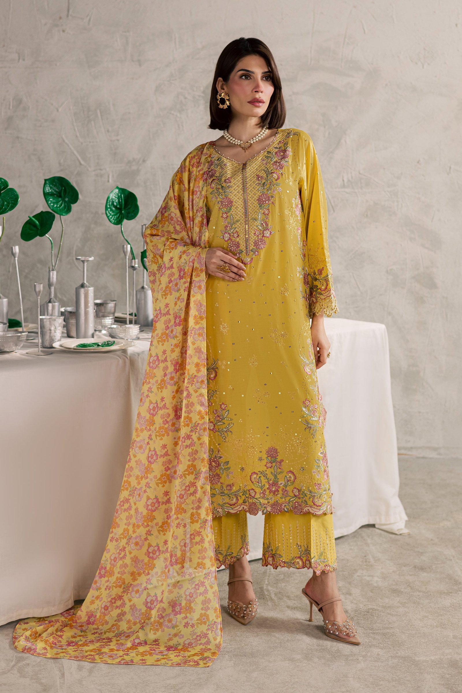  Her Soul 3Pc - Festive Embroidered Lawn BATIKEID2026  BATIK   XS / Lemon Yellow / Pima Lawn-S / Lemon Yellow / Pima Lawn-M / Lemon Yellow / Pima Lawn-L / Lemon Yellow / Pima Lawn-XL / Lemon Yellow / Pima Lawn