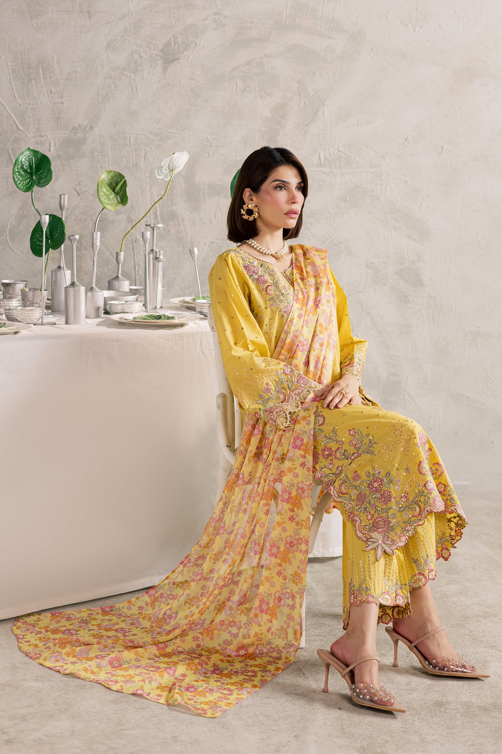  Her Soul 3Pc - Festive Embroidered Lawn BATIKEID2026  BATIK   XS / Lemon Yellow / Pima Lawn-S / Lemon Yellow / Pima Lawn-M / Lemon Yellow / Pima Lawn-L / Lemon Yellow / Pima Lawn-XL / Lemon Yellow / Pima Lawn