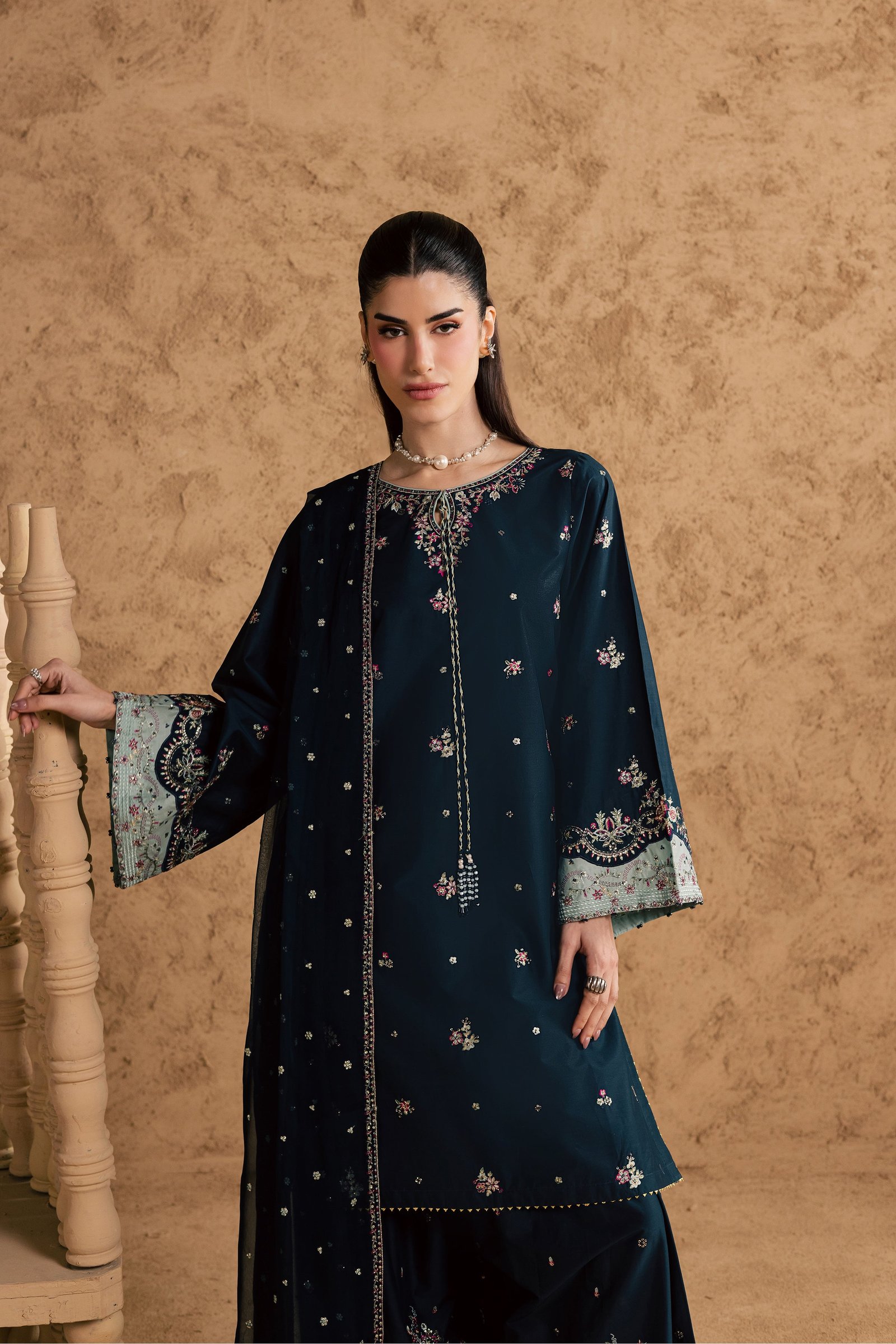  Ice Berry 3Pc - Festive Eid Pret BATIKEID2026  BATIK   XS / Blueberry Blue / Giza-S / Blueberry Blue / Giza-M / Blueberry Blue / Giza-L / Blueberry Blue / Giza-XL / Blueberry Blue / Giza