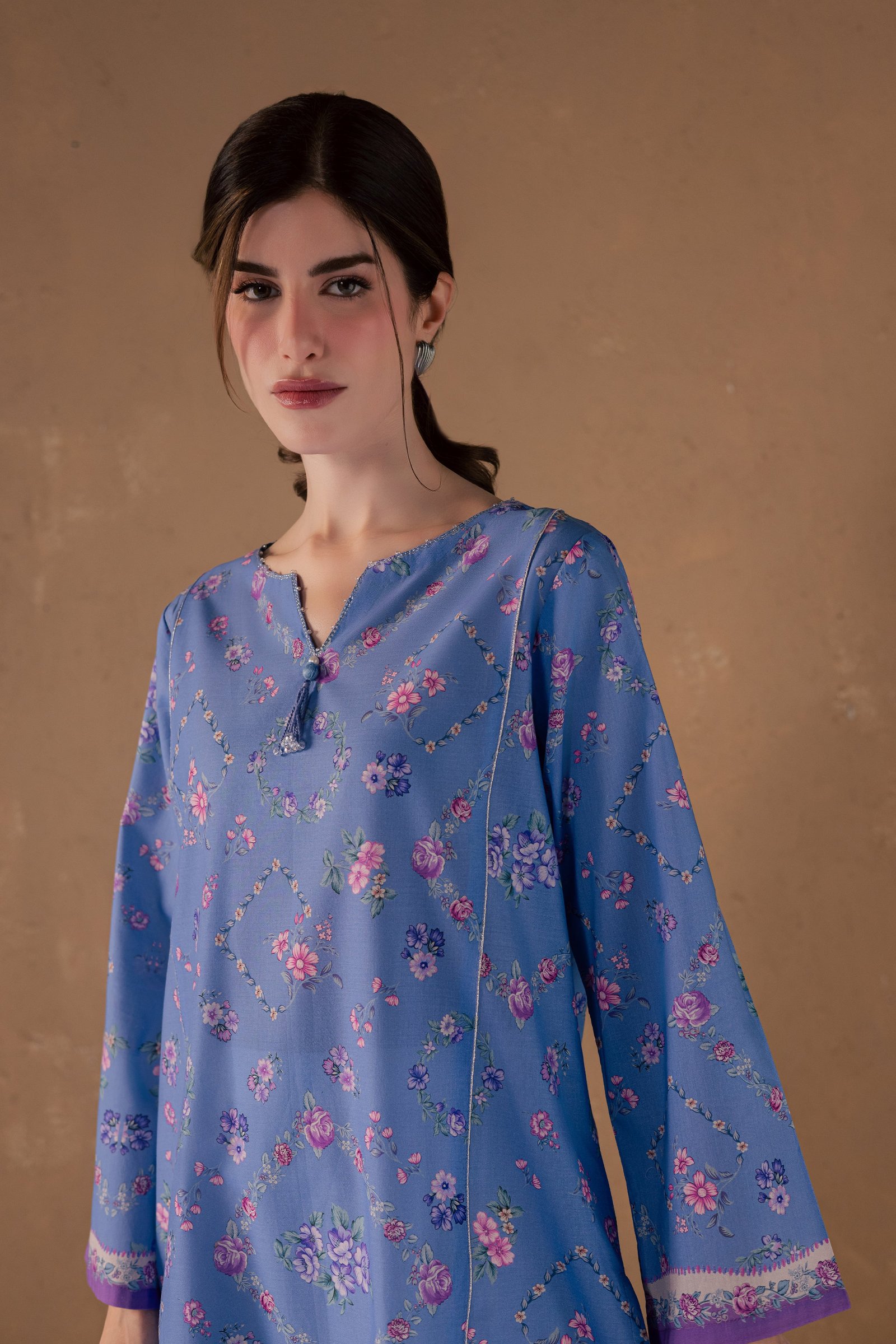  Iris Mel 2Pc - Printed Lawn Dress BATIKSS26  BATIK   XS / Blue / Lawn-S / Blue / Lawn-M / Blue / Lawn-L / Blue / Lawn-XL / Blue / Lawn