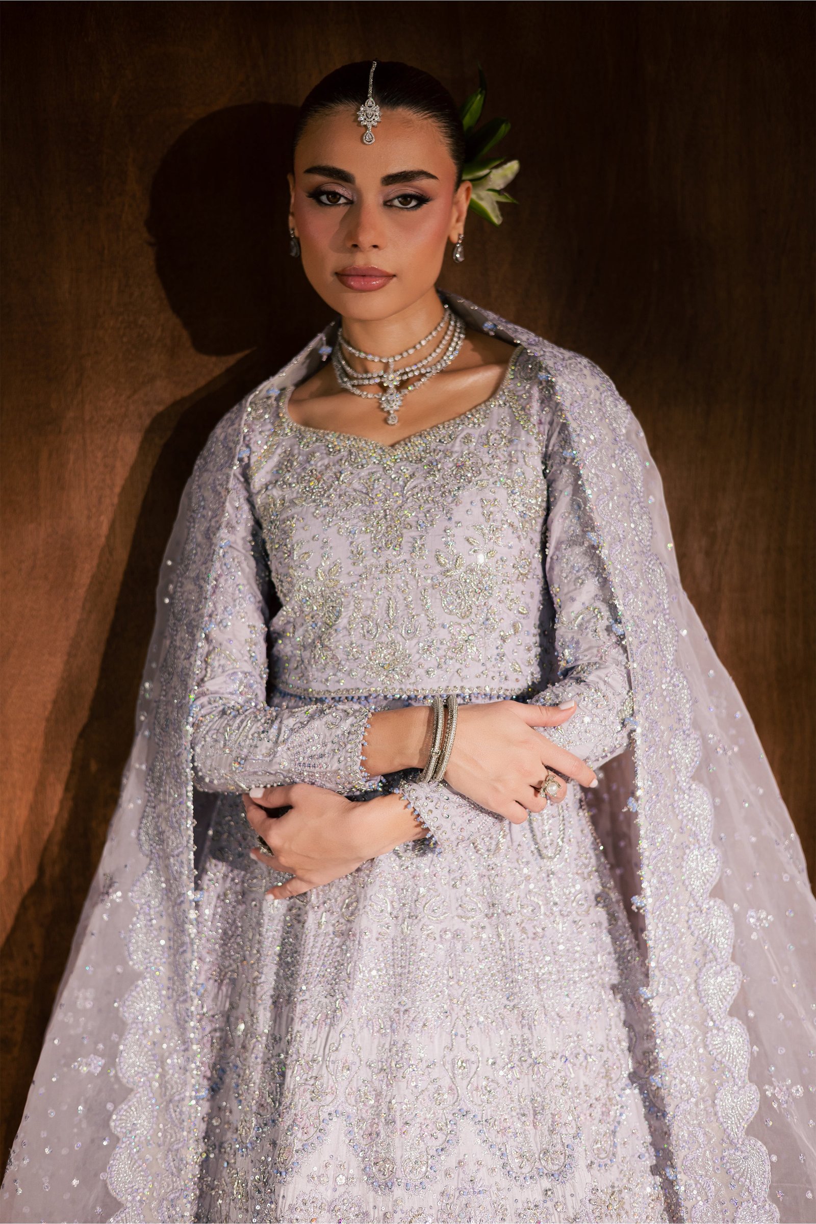Iris Rosa 4Pc - Bridal Dress BATIKBRIDALS2026 BATIK S / Lilac / Raw Silk