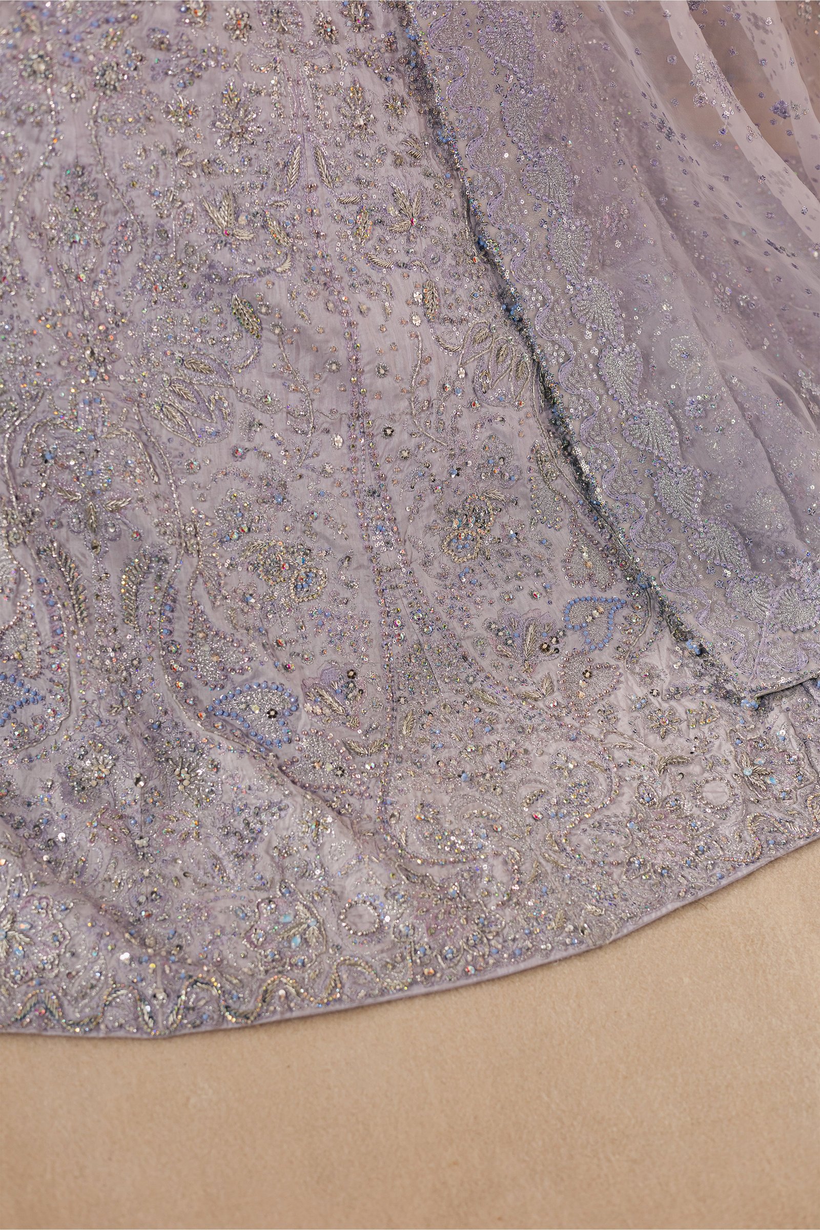 Iris Rosa 4Pc - Bridal Dress BATIKBRIDALS2026 BATIK S / Lilac / Raw Silk