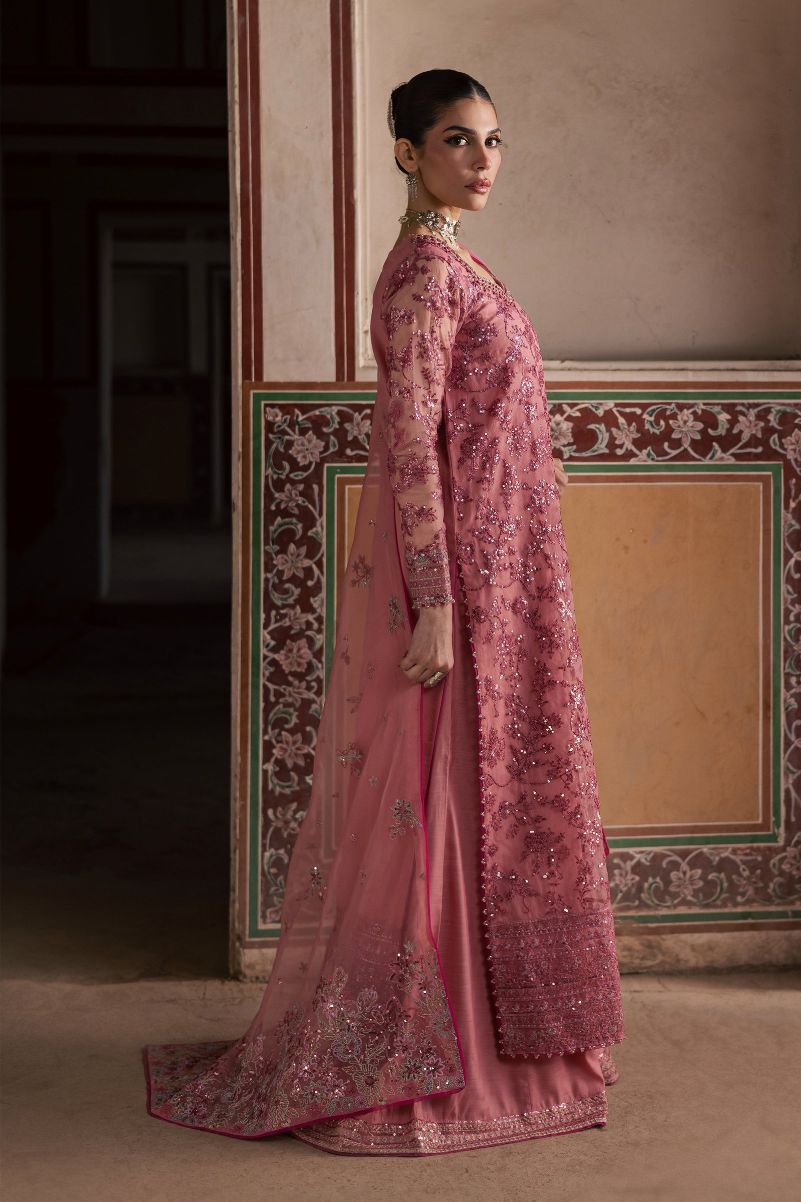 Laal e Rang 3Pc- Festive Luxe Pret BATIKLuxePRET BATIK XS / Crimson / Organza-S / Crimson / Organza-M / Crimson / Organza-L / Crimson / Organza-XL / Crimson / Organza