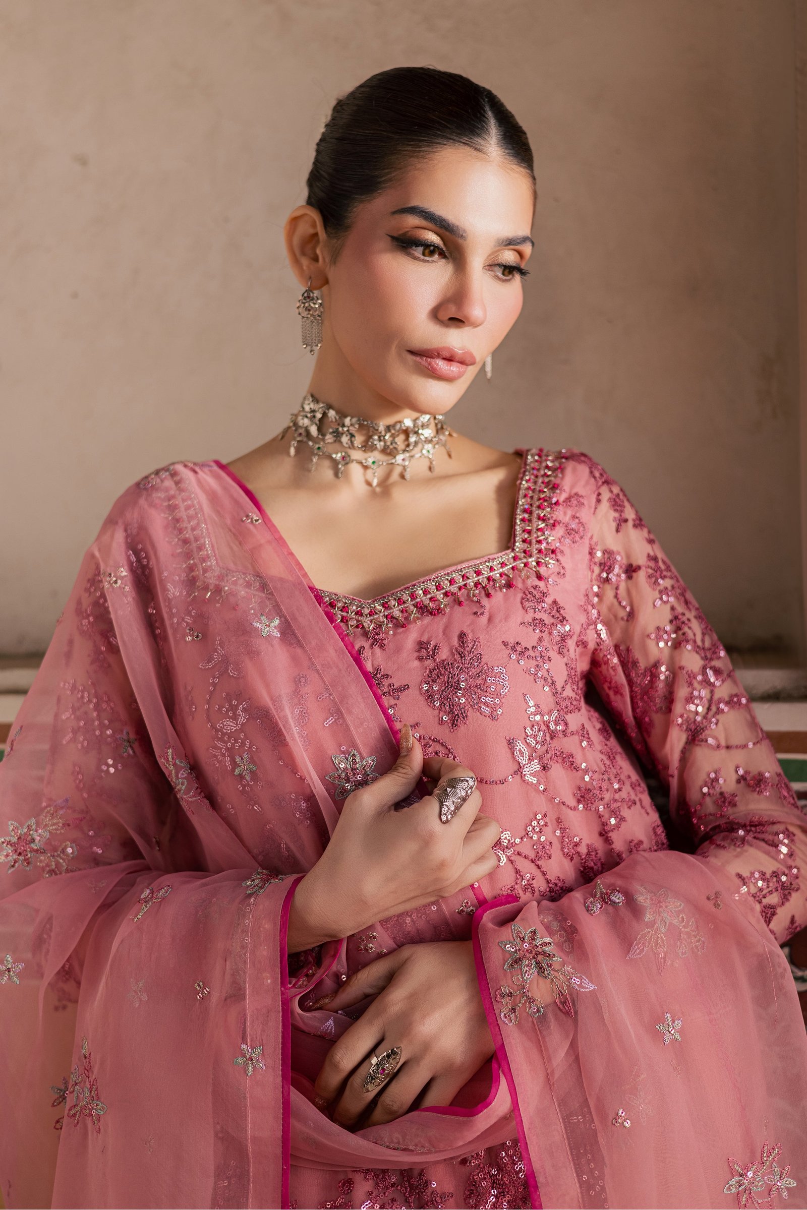 Laal e Rang 3Pc- Festive Luxe Pret BATIKLuxePRET BATIK XS / Crimson / Organza-S / Crimson / Organza-M / Crimson / Organza-L / Crimson / Organza-XL / Crimson / Organza