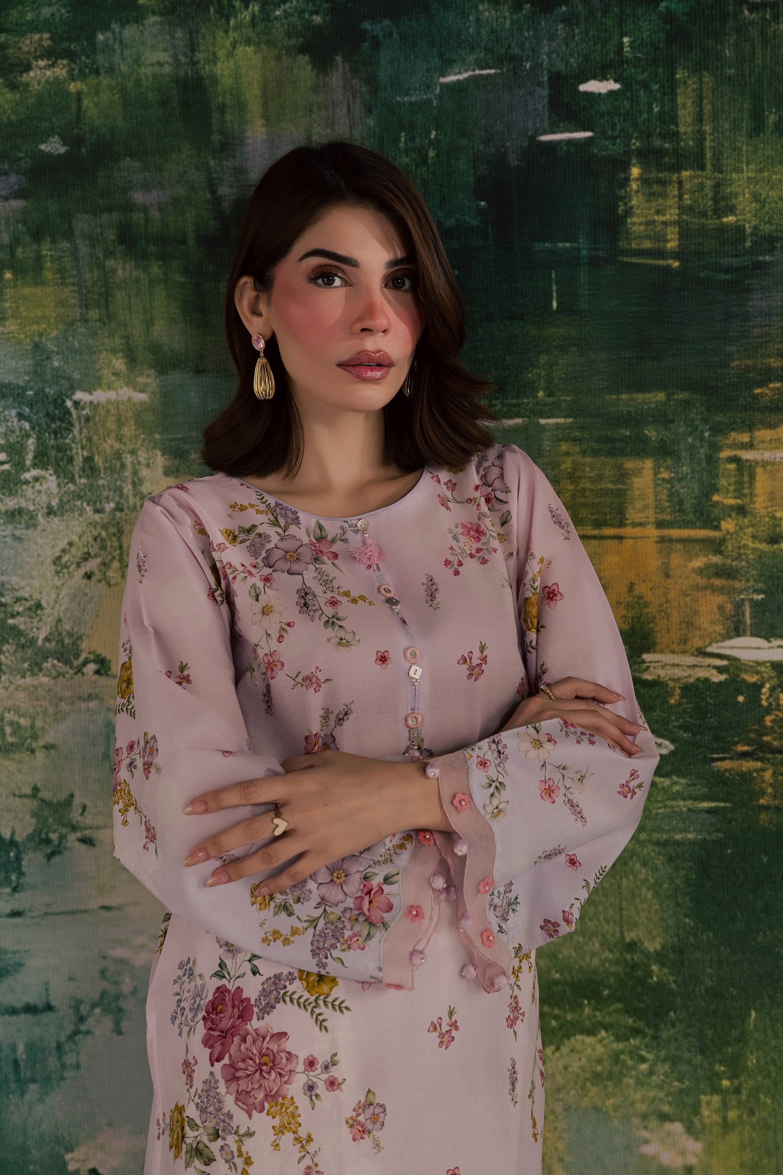  Laurel 2Pc - Printed Lawn Dress BATIKSS26  BATIK   XS / Ombre / Lawn-S / Ombre / Lawn-M / Ombre / Lawn-L / Ombre / Lawn-XL / Ombre / Lawn