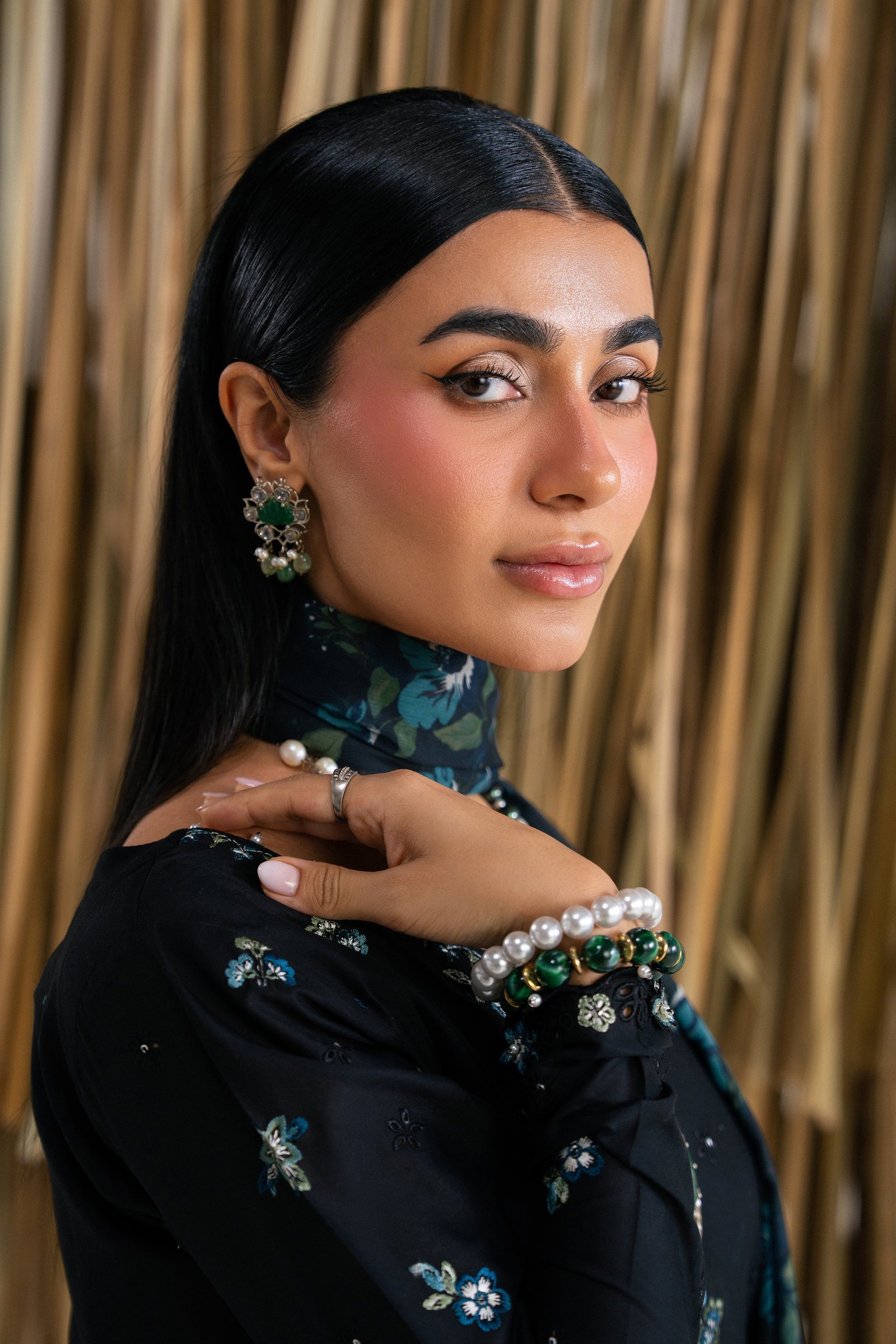 Layali 3Pc - Festive Eid Pret BATIKSS26 BATIK XS / Black / Pima Lawn-S / Black / Pima Lawn-M / Black / Pima Lawn-L / Black / Pima Lawn-XL / Black / Pima Lawn