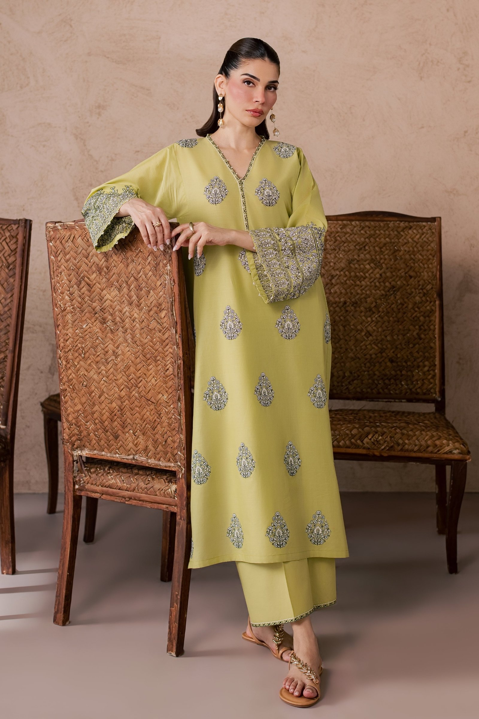  Limera 2Pc - Embroidered Lawn Dress EverydayEdit26  BATIK   XS / Apple Green / Pima Lawn-S / Apple Green / Pima Lawn-M / Apple Green / Pima Lawn-L / Apple Green / Pima Lawn-XL / Apple Green / Pima Lawn