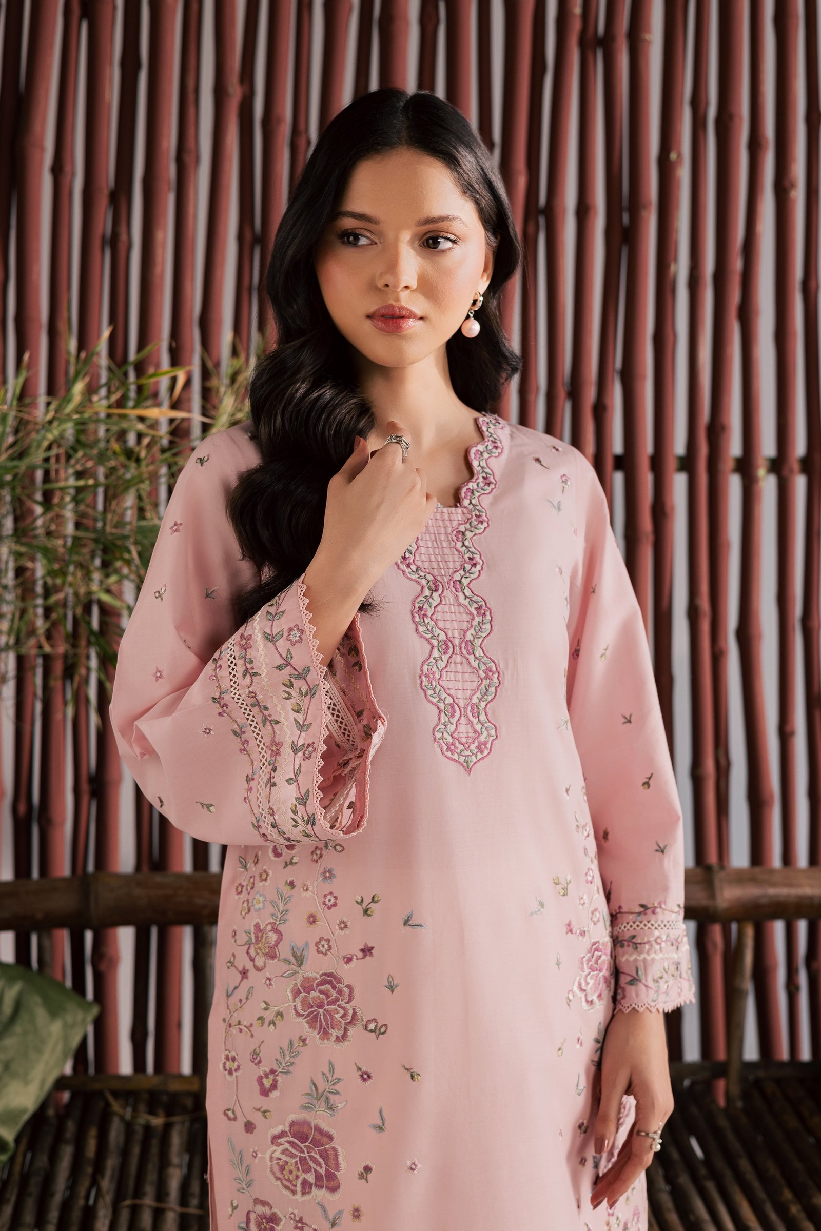  Mallow 2Pc - Embroidered Lawn Dress EverydayEdit26  BATIK   XS / Powder Pink / Pima Lawn-S / Powder Pink / Pima Lawn-M / Powder Pink / Pima Lawn-L / Powder Pink / Pima Lawn-XL / Powder Pink / Pima Lawn