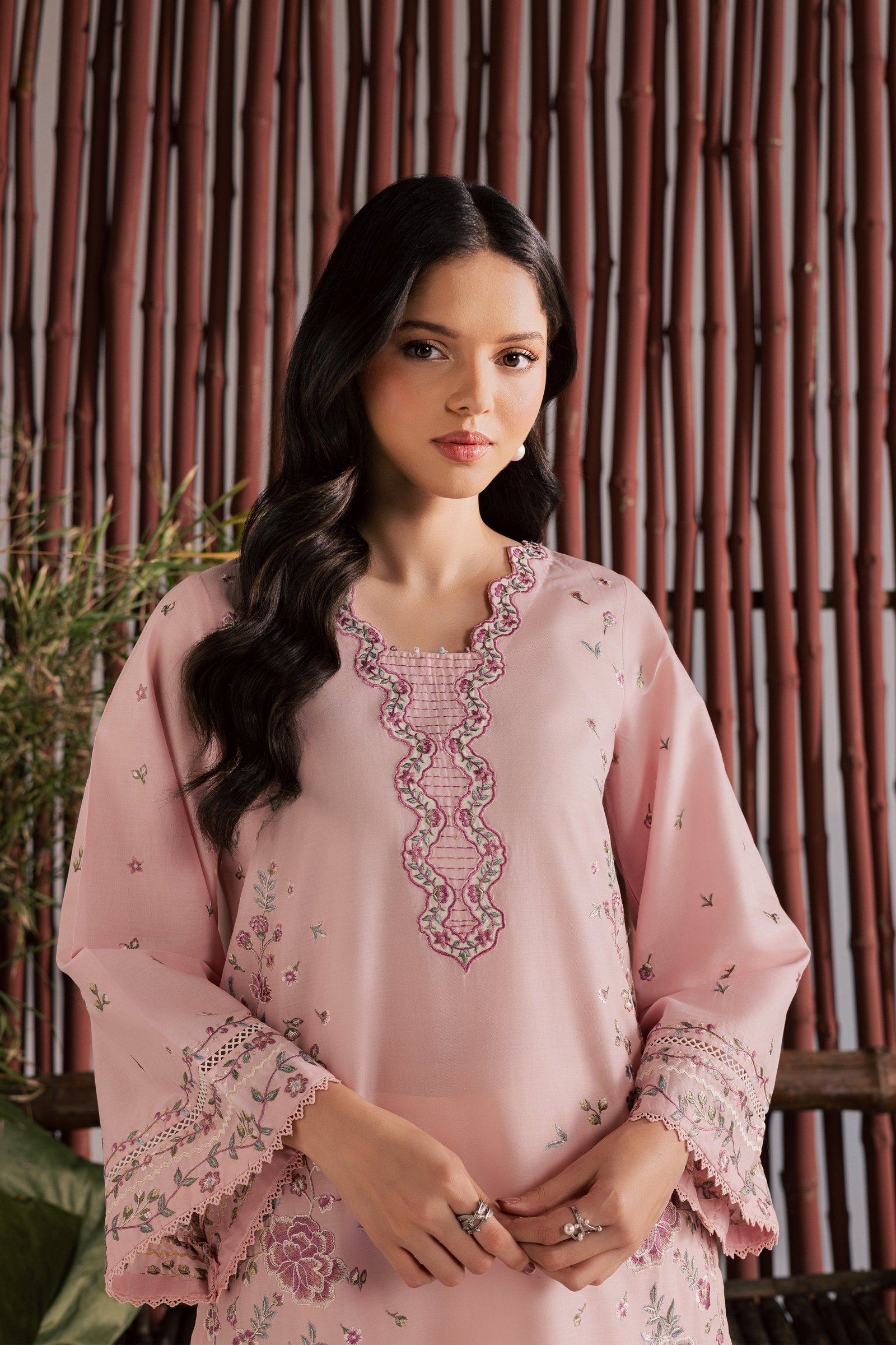  Mallow 2Pc - Embroidered Lawn Dress EverydayEdit26  BATIK   XS / Powder Pink / Pima Lawn-S / Powder Pink / Pima Lawn-M / Powder Pink / Pima Lawn-L / Powder Pink / Pima Lawn-XL / Powder Pink / Pima Lawn