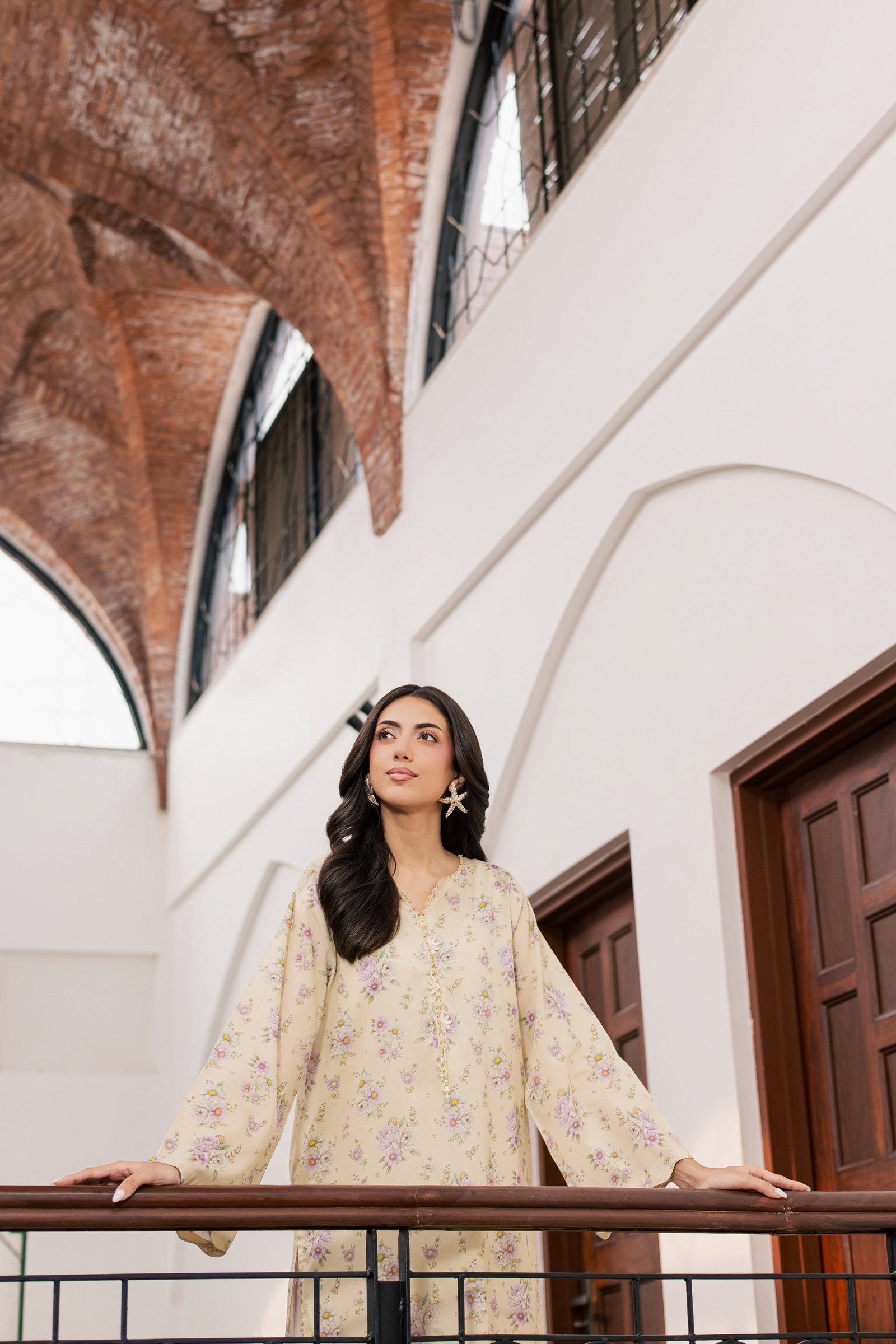 Minho 2Pc - Printed Lawn Dress BATIKSS26 BATIK XS / Yellow / Lawn-S / Yellow / Lawn-M / Yellow / Lawn-L / Yellow / Lawn-XL / Yellow / Lawn
