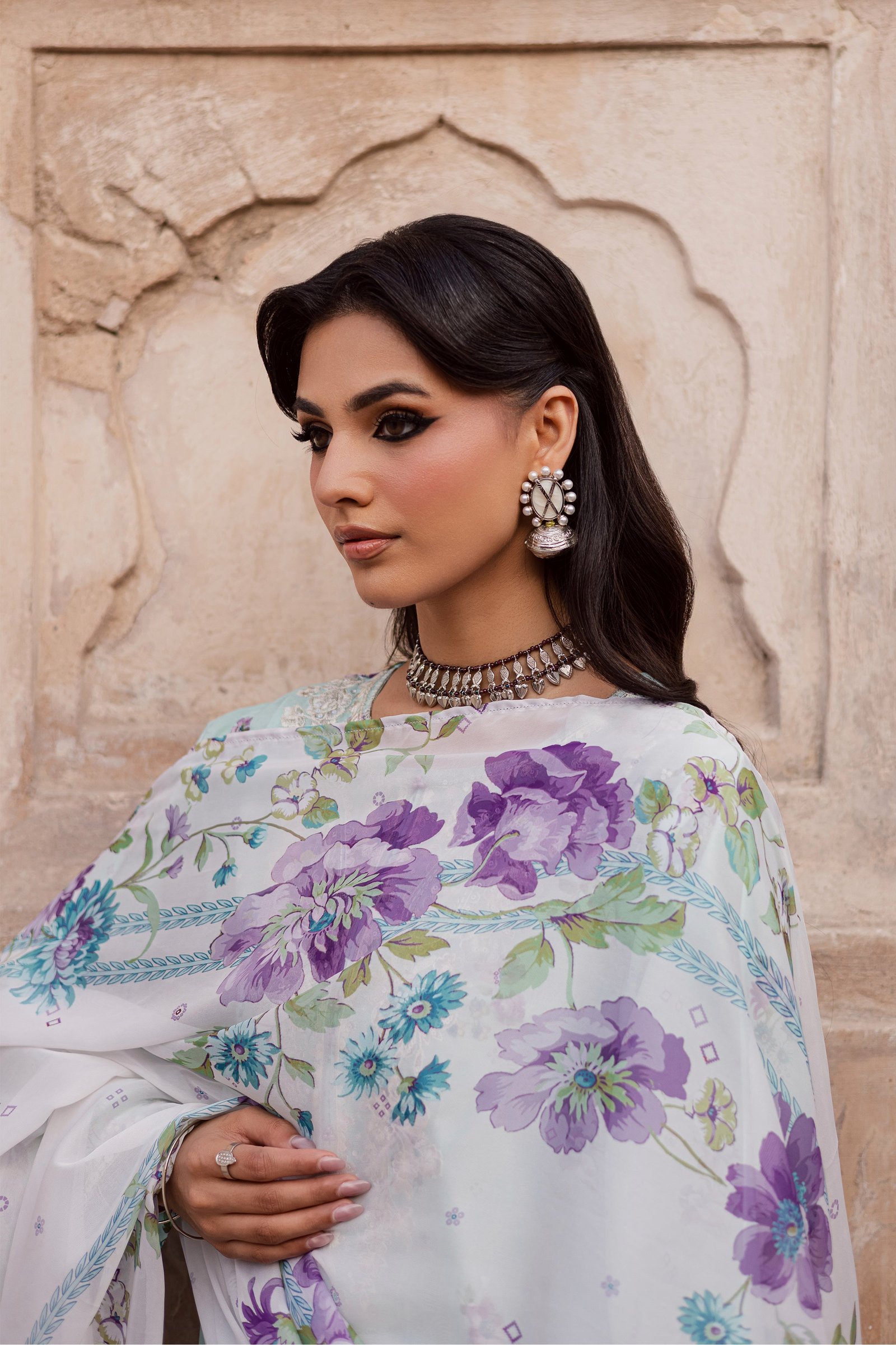  Morticia 3Pc - Festive Eid Prints BATIKEID2026  BATIK   XS / Ice Blue / Lawn-S / Ice Blue / Lawn-M / Ice Blue / Lawn-L / Ice Blue / Lawn-XL / Ice Blue / Lawn