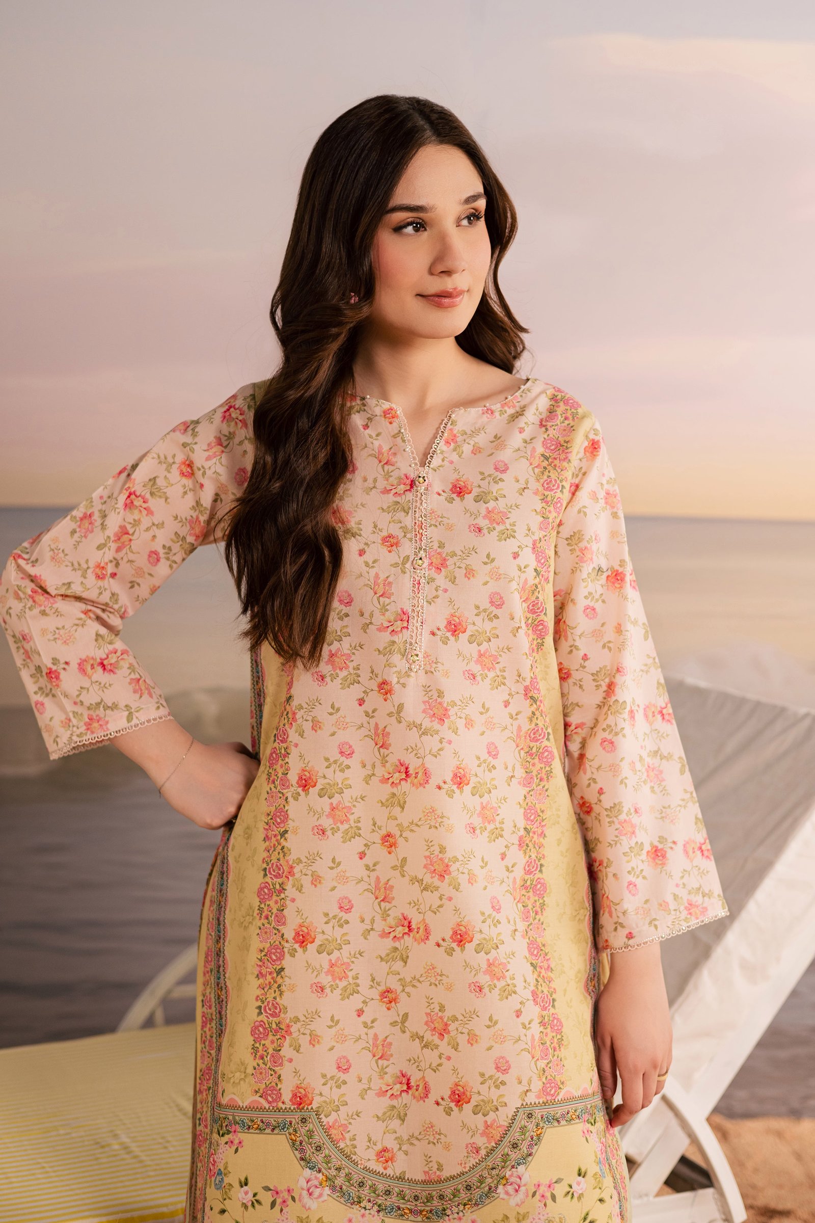  Navi 2Pc - Printed Lawn Dress BATIKSS26  BATIK   XS / Multi Color / Lawn-S / Multi Color / Lawn-M / Multi Color / Lawn-L / Multi Color / Lawn-XL / Multi Color / Lawn