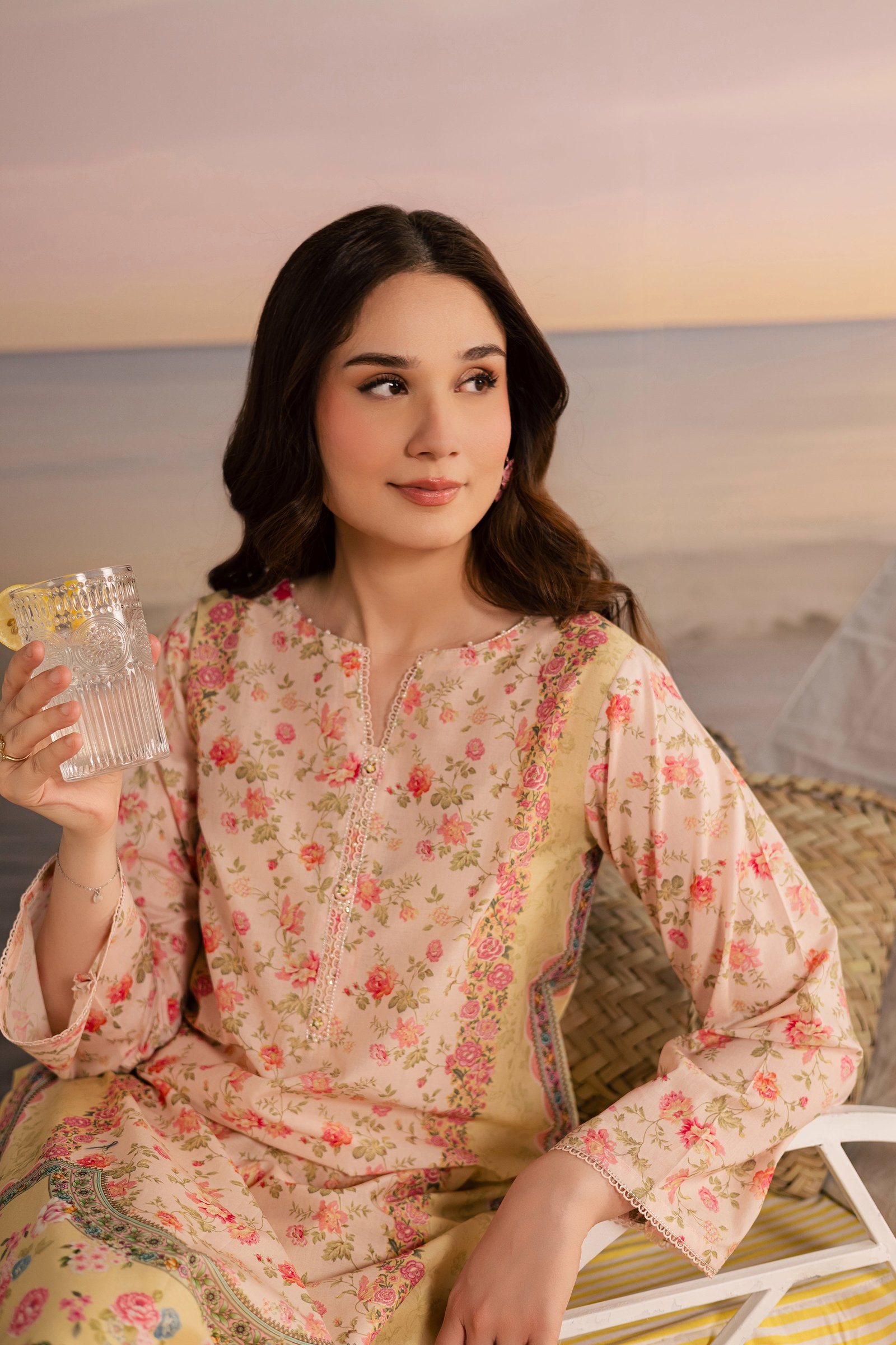 Navi 2Pc - Printed Lawn Dress BATIKSS26 BATIK XS / Multi Color / Lawn-S / Multi Color / Lawn-M / Multi Color / Lawn-L / Multi Color / Lawn-XL / Multi Color / Lawn
