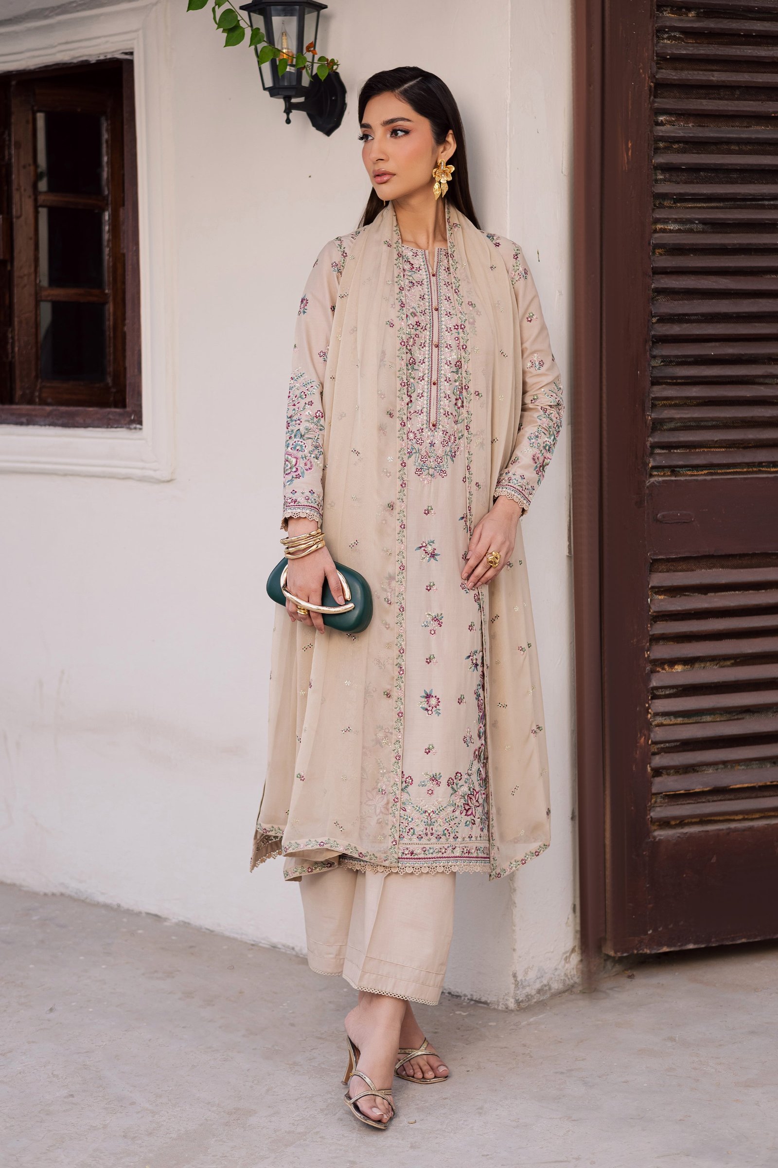  Nehar 3Pc - Festive Embroidered Lawn BATIKEID2026  BATIK   XS / Skin / Pima Lawn-S / Skin / Pima Lawn-M / Skin / Pima Lawn-L / Skin / Pima Lawn-XL / Skin / Pima Lawn