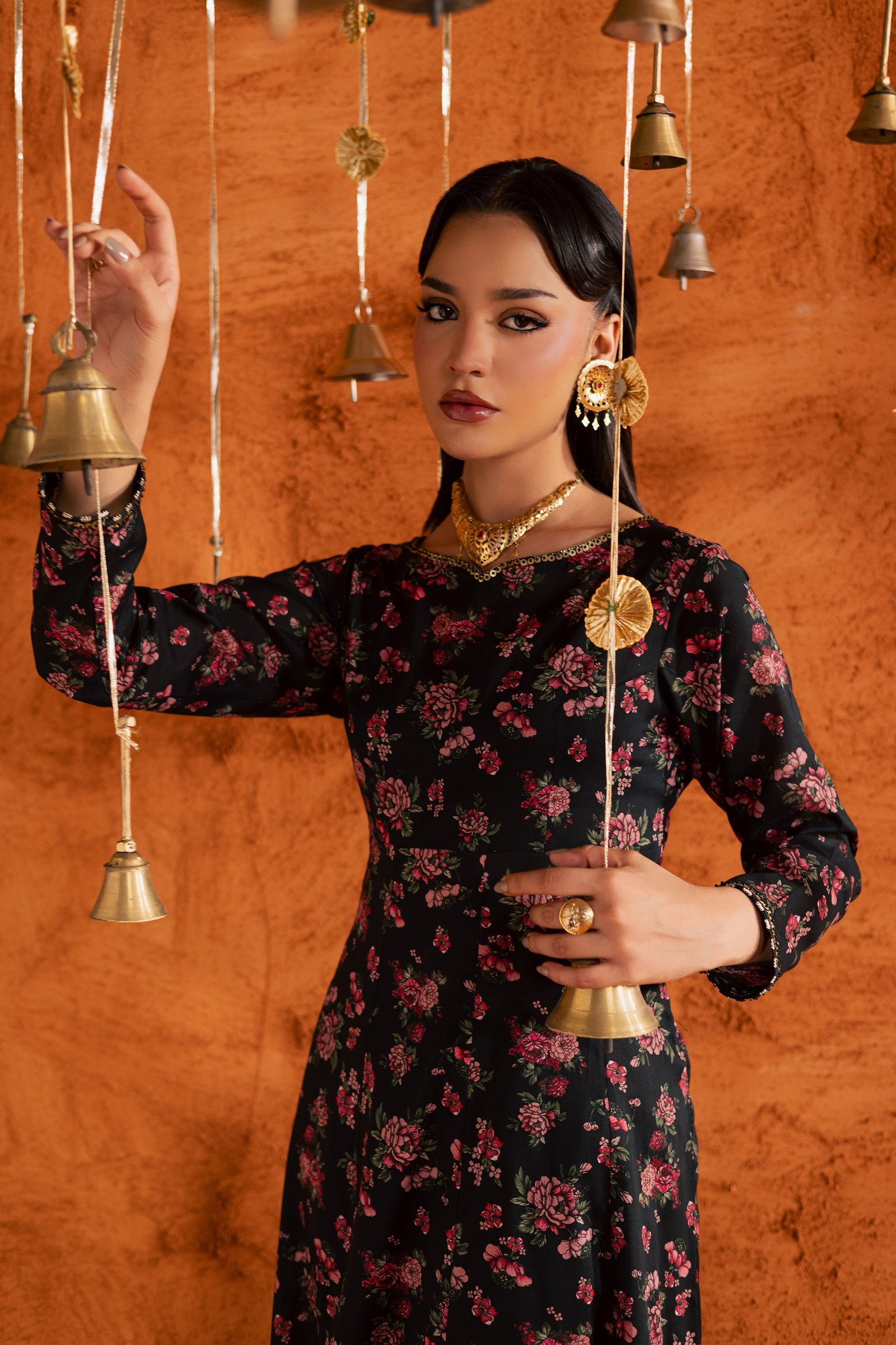  Niva 2Pc - Printed Lawn Dress BATIKEID2026  BATIK   XS / Black / Lawn-S / Black / Lawn-M / Black / Lawn-L / Black / Lawn-XL / Black / Lawn