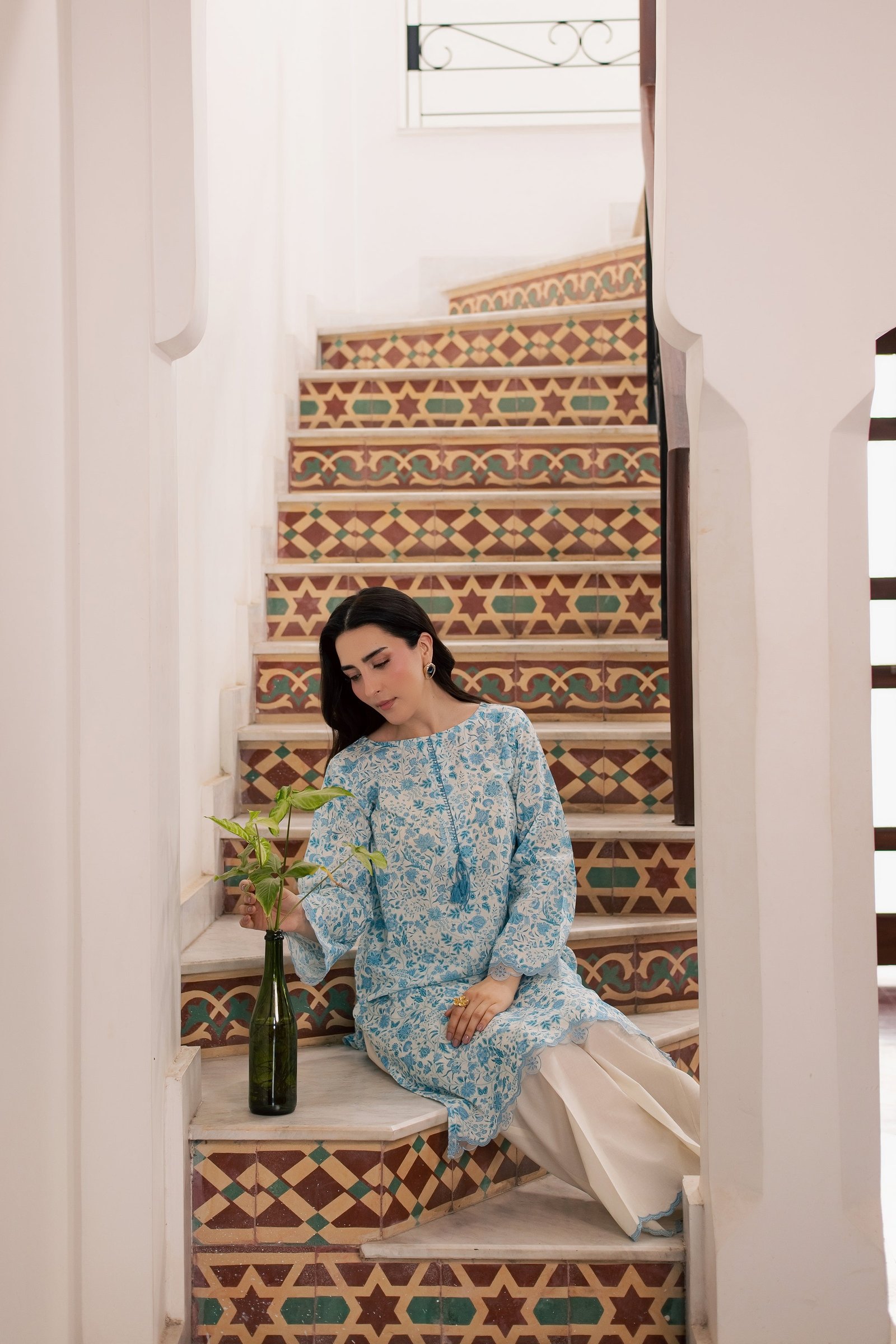  Nooran 2Pc - Printed Lawn Dress BATIKSS26  BATIK   XS / Off White / Lawn-S / Off White / Lawn-M / Off White / Lawn-L / Off White / Lawn-XL / Off White / Lawn