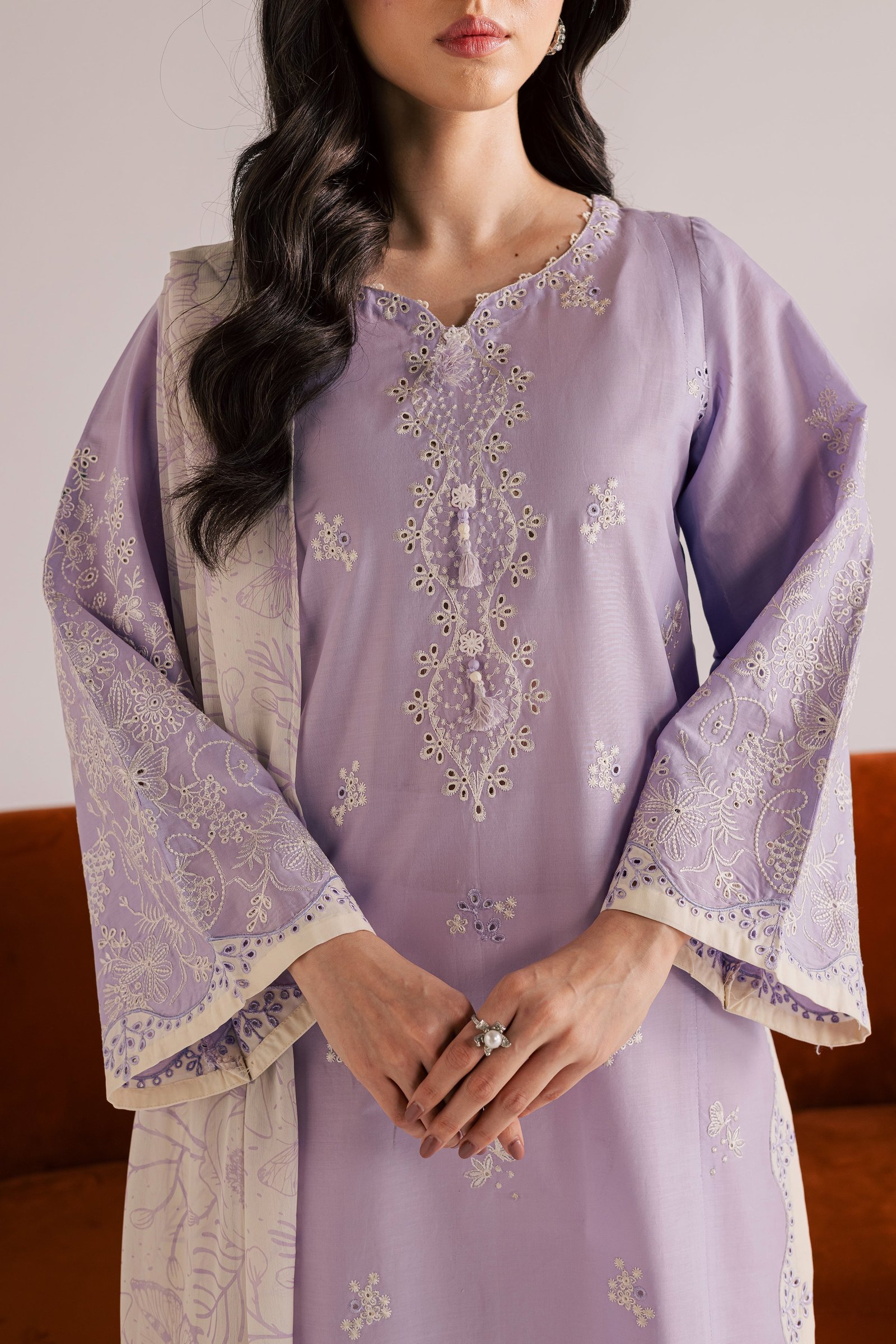  Norway 3Pc - Embroidered Lawn Dress EverydayEdit26  BATIK   XS / Voila / Pima Lawn-S / Voila / Pima Lawn-M / Voila / Pima Lawn-L / Voila / Pima Lawn-XL / Voila / Pima Lawn