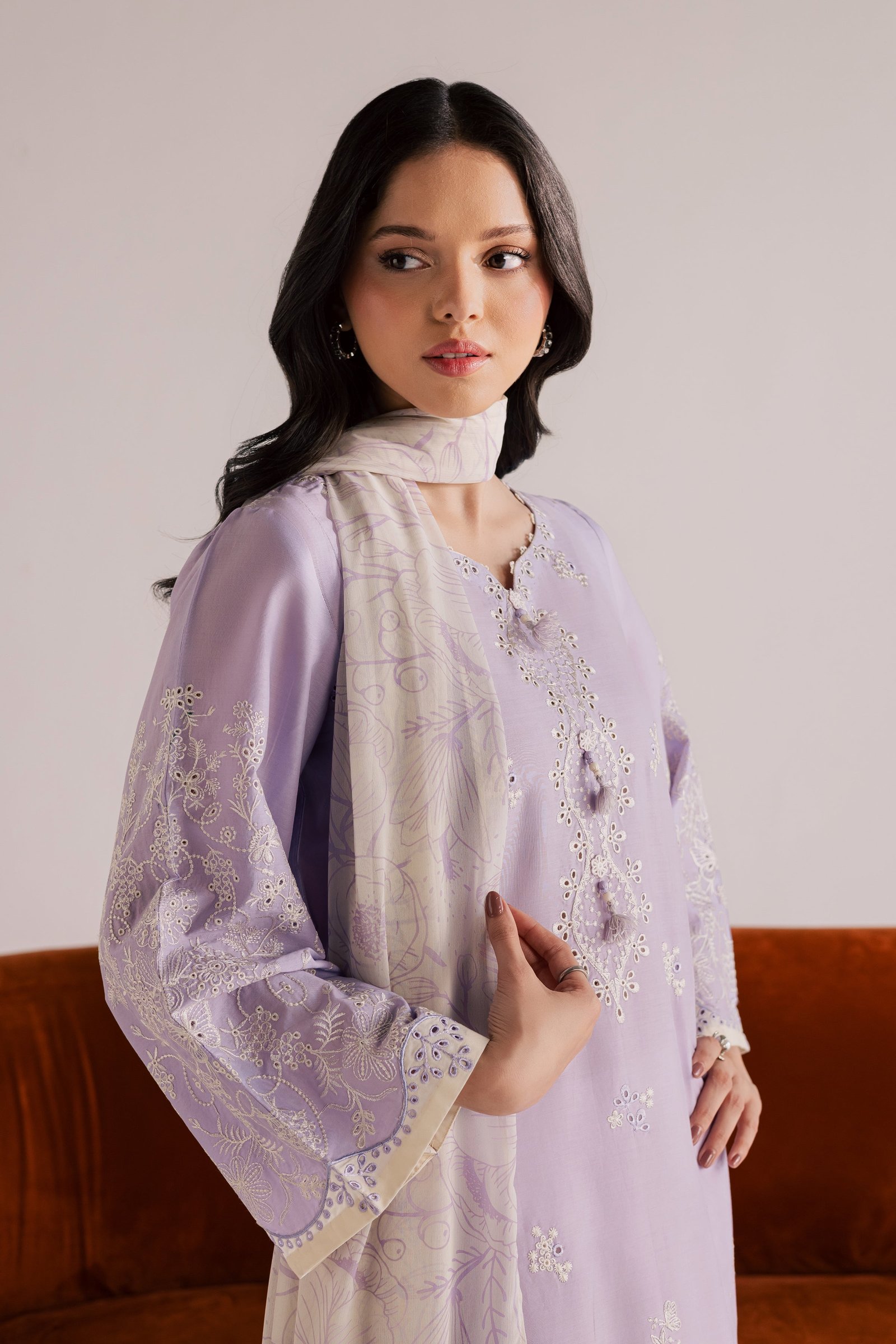  Norway 3Pc - Embroidered Lawn Dress EverydayEdit26  BATIK   XS / Voila / Pima Lawn-S / Voila / Pima Lawn-M / Voila / Pima Lawn-L / Voila / Pima Lawn-XL / Voila / Pima Lawn