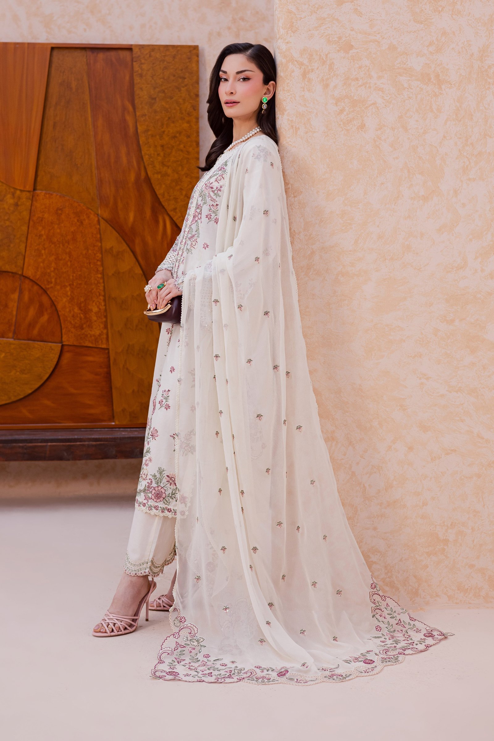  Pearl Dust 3Pc - Festive Embroidered Lawn BATIKEID2026  BATIK   XS / Eggnoc White / Pima Lawn-S / Eggnoc White / Pima Lawn-M / Eggnoc White / Pima Lawn-L / Eggnoc White / Pima Lawn-XL / Eggnoc White / Pima Lawn