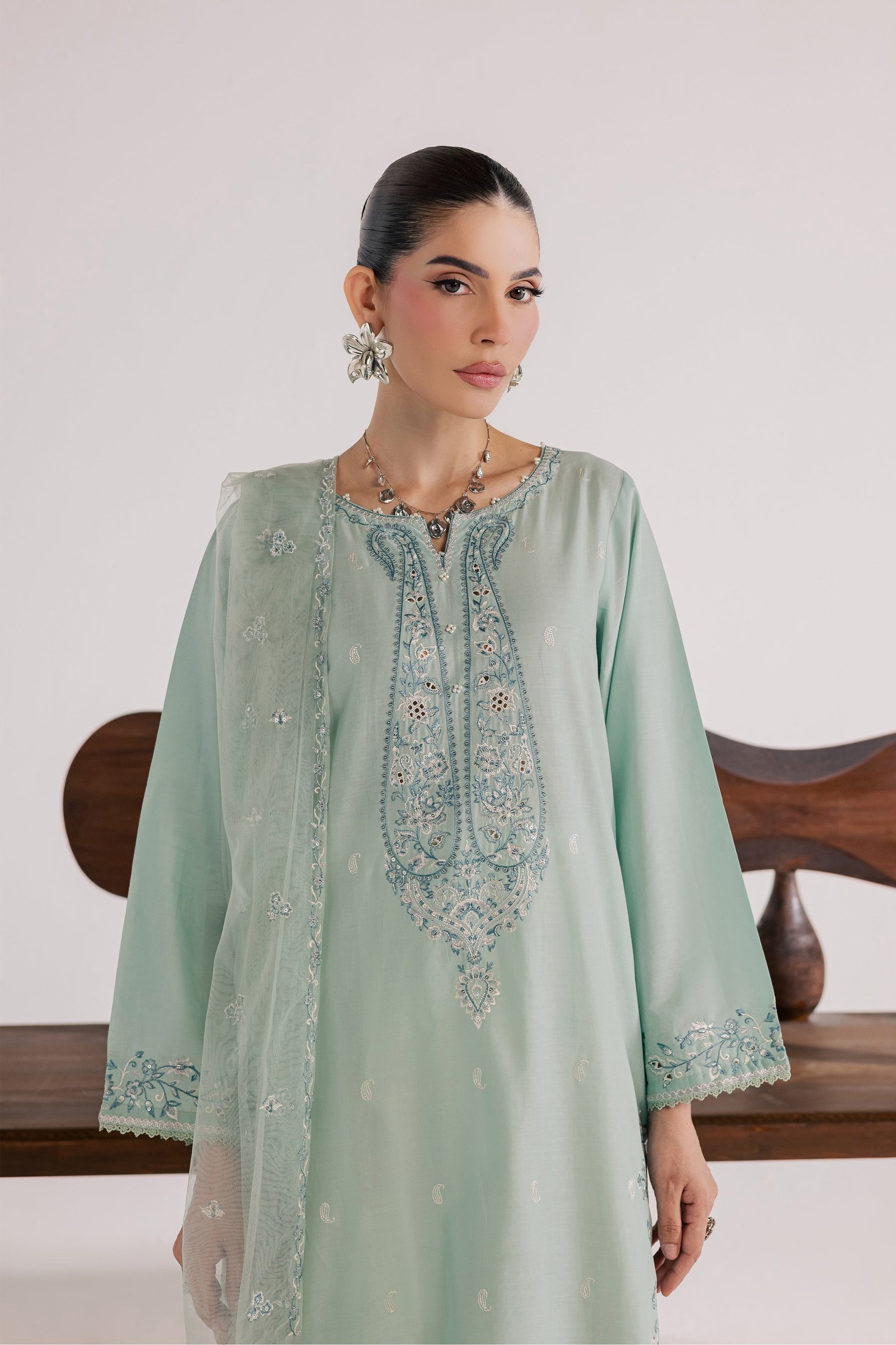  Perth 3Pc - Luxury Embroidered Lawn BATIKSS26  BATIK   XS / Pearly Blue / Pima Lawn-S / Pearly Blue / Pima Lawn-M / Pearly Blue / Pima Lawn-L / Pearly Blue / Pima Lawn-XL / Pearly Blue / Pima Lawn