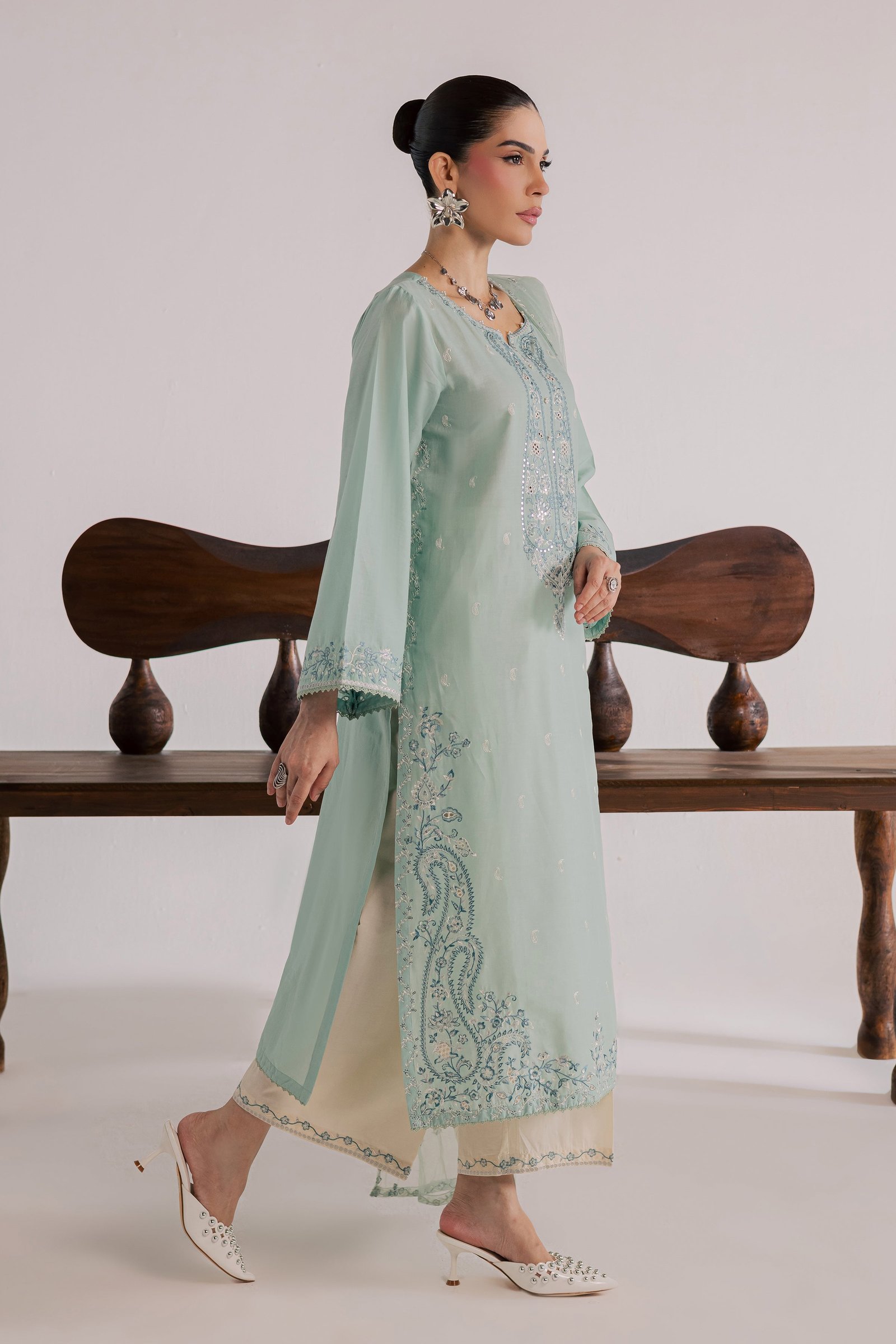  Perth 3Pc - Luxury Embroidered Lawn BATIKSS26  BATIK   XS / Pearly Blue / Pima Lawn-S / Pearly Blue / Pima Lawn-M / Pearly Blue / Pima Lawn-L / Pearly Blue / Pima Lawn-XL / Pearly Blue / Pima Lawn