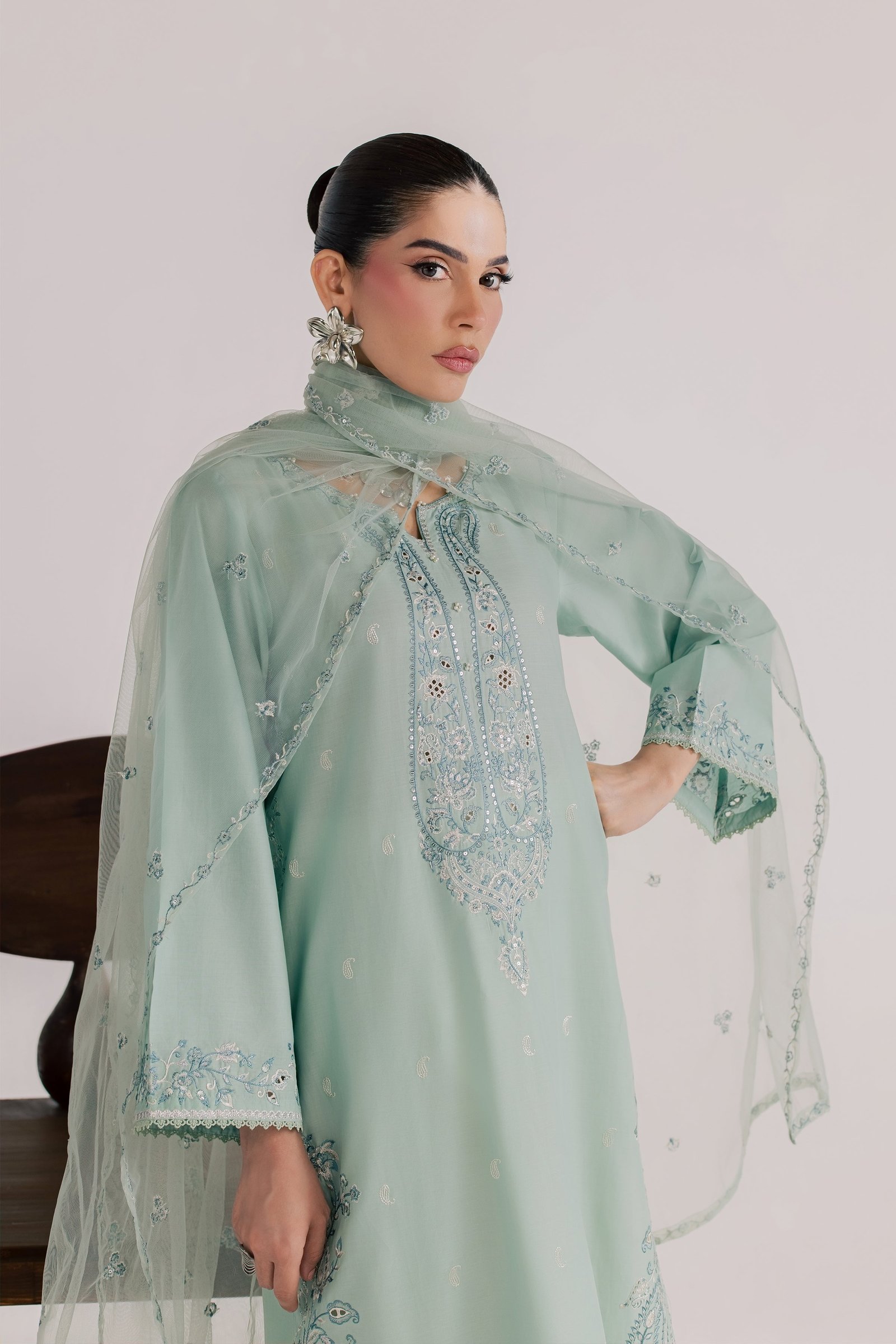  Perth 3Pc - Luxury Embroidered Lawn BATIKSS26  BATIK   XS / Pearly Blue / Pima Lawn-S / Pearly Blue / Pima Lawn-M / Pearly Blue / Pima Lawn-L / Pearly Blue / Pima Lawn-XL / Pearly Blue / Pima Lawn