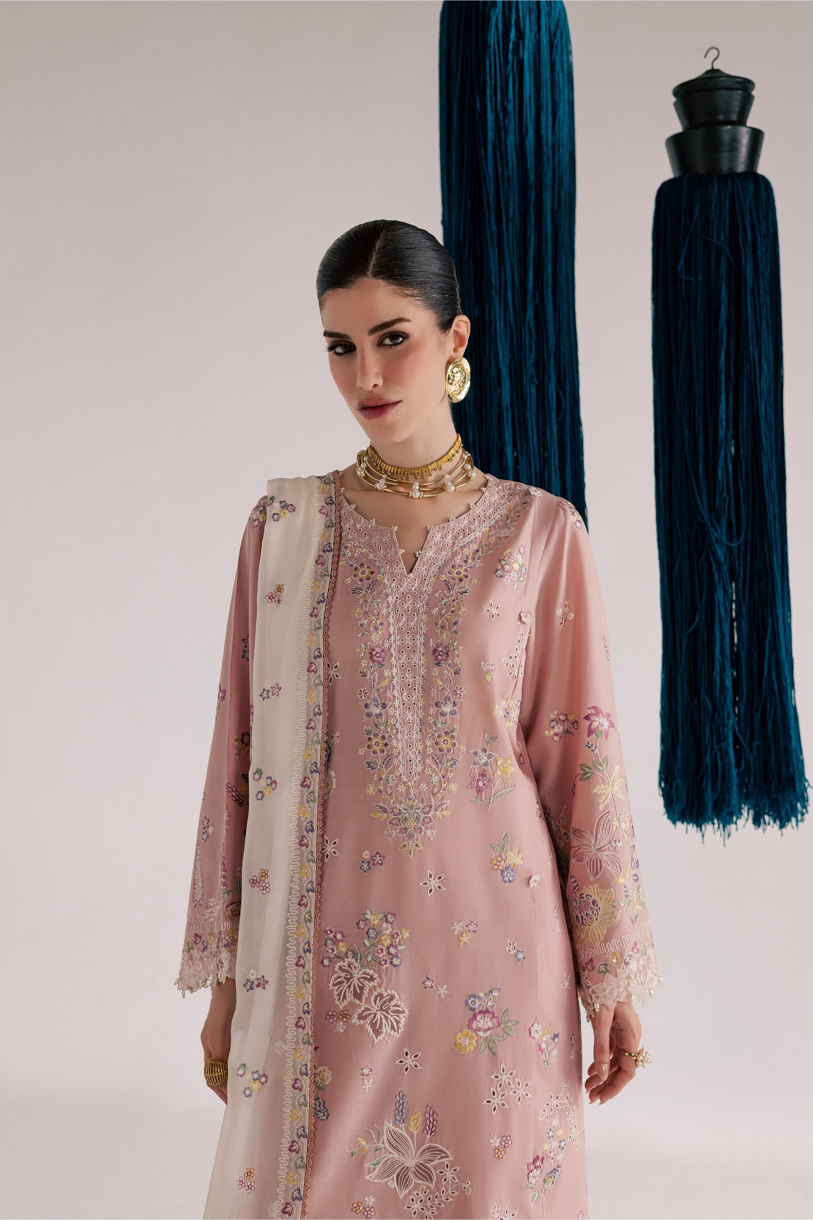  Pink Eclipse 3Pc - Festive Eid Pret BATIKSS26  BATIK   XS / Taffy Pink / Pima Lawn-S / Taffy Pink / Pima Lawn-M / Taffy Pink / Pima Lawn-L / Taffy Pink / Pima Lawn-XL / Taffy Pink / Pima Lawn