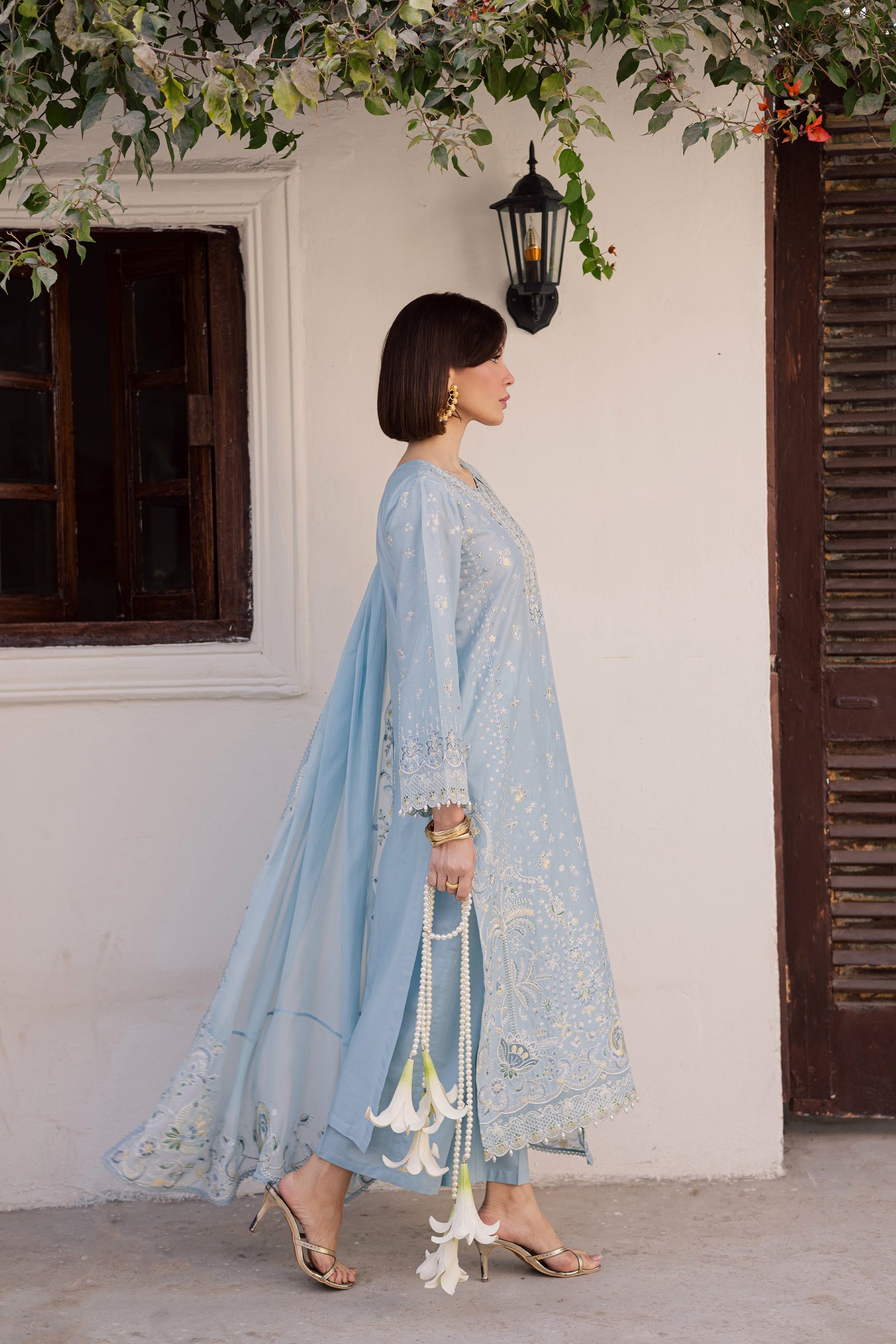 Prague 3Pc - Festive Embroidered Lawn BATIKEID2026 BATIK XS / Sky Blue / Pima Lawn-S / Sky Blue / Pima Lawn-M / Sky Blue / Pima Lawn-L / Sky Blue / Pima Lawn-XL / Sky Blue / Pima Lawn