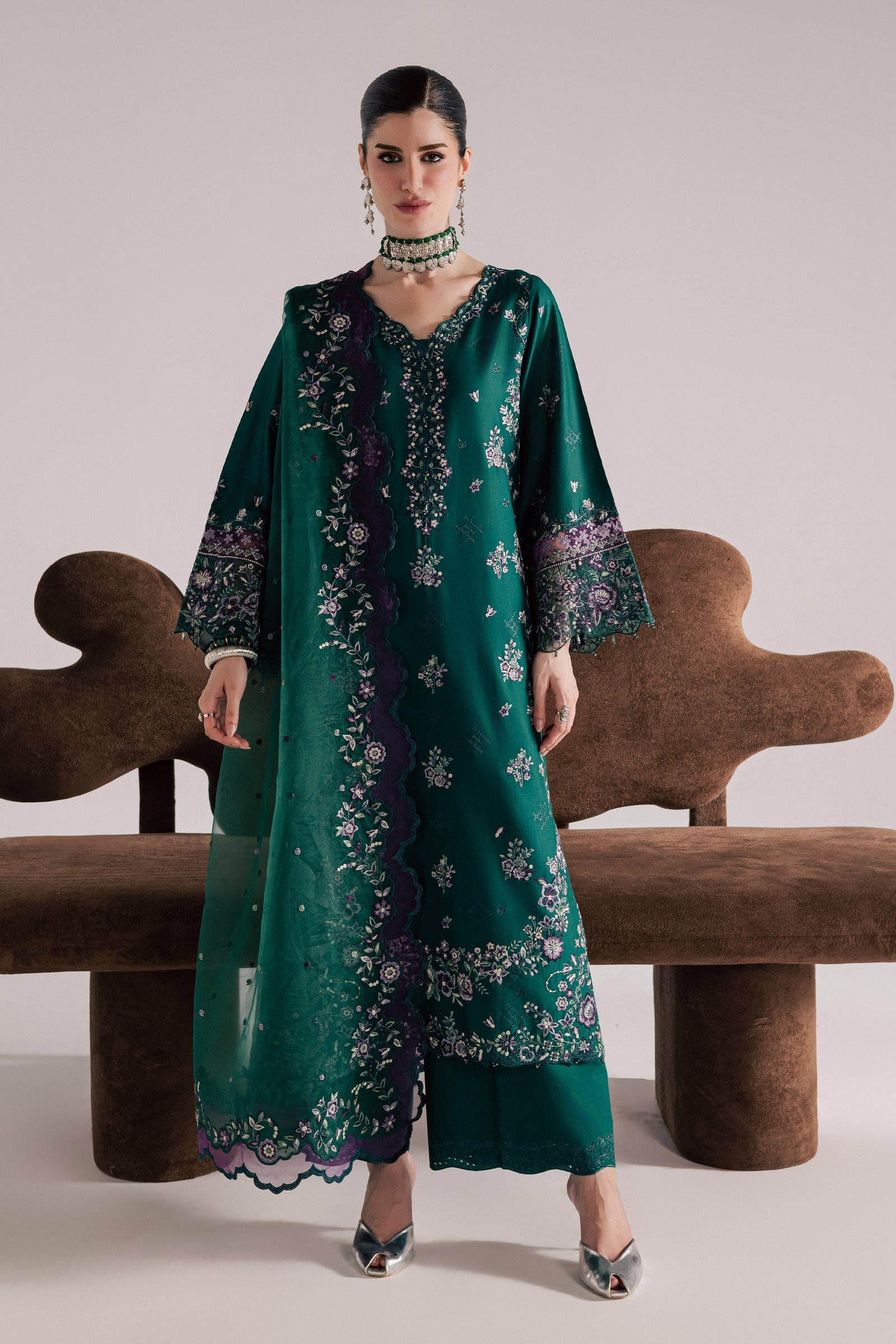  Purple Forest 3Pc - Festive Eid Pret BATIKSS26  BATIK   XS / Forest Biome / Pima Lawn-S / Forest Biome / Pima Lawn-M / Forest Biome / Pima Lawn-L / Forest Biome / Pima Lawn-XL / Forest Biome / Pima Lawn