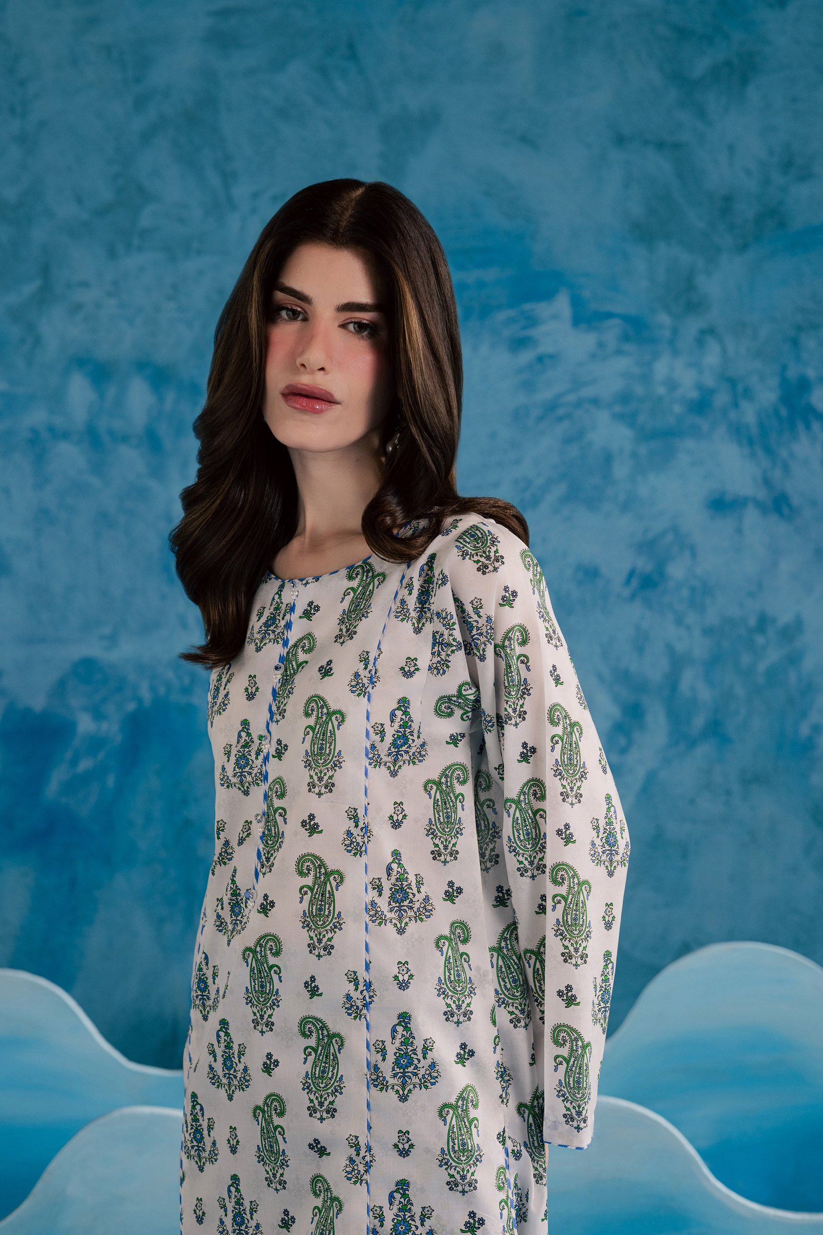  Purple Julie 2Pc - Printed Lawn Dress BATIKSS26  BATIK   XS / Off White / Lawn-S / Off White / Lawn-M / Off White / Lawn-L / Off White / Lawn-XL / Off White / Lawn