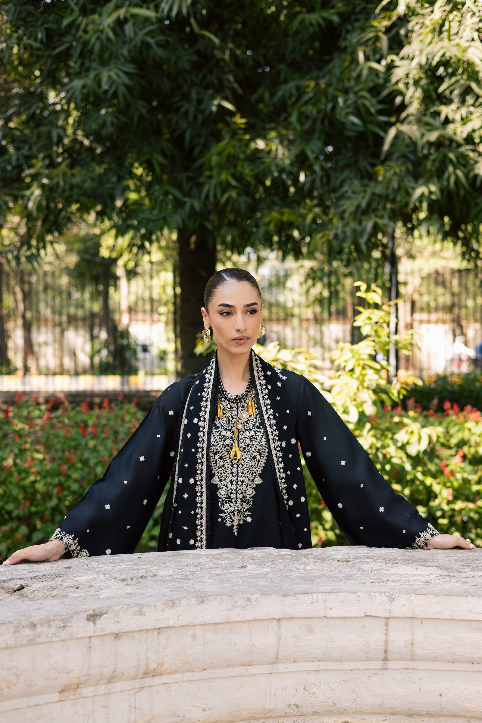  Rehel 3Pc - Festive Embroidered Lawn BATIKSS26  BATIK   XS / Black / Pima Lawn-S / Black / Pima Lawn-M / Black / Pima Lawn-L / Black / Pima Lawn-XL / Black / Pima Lawn