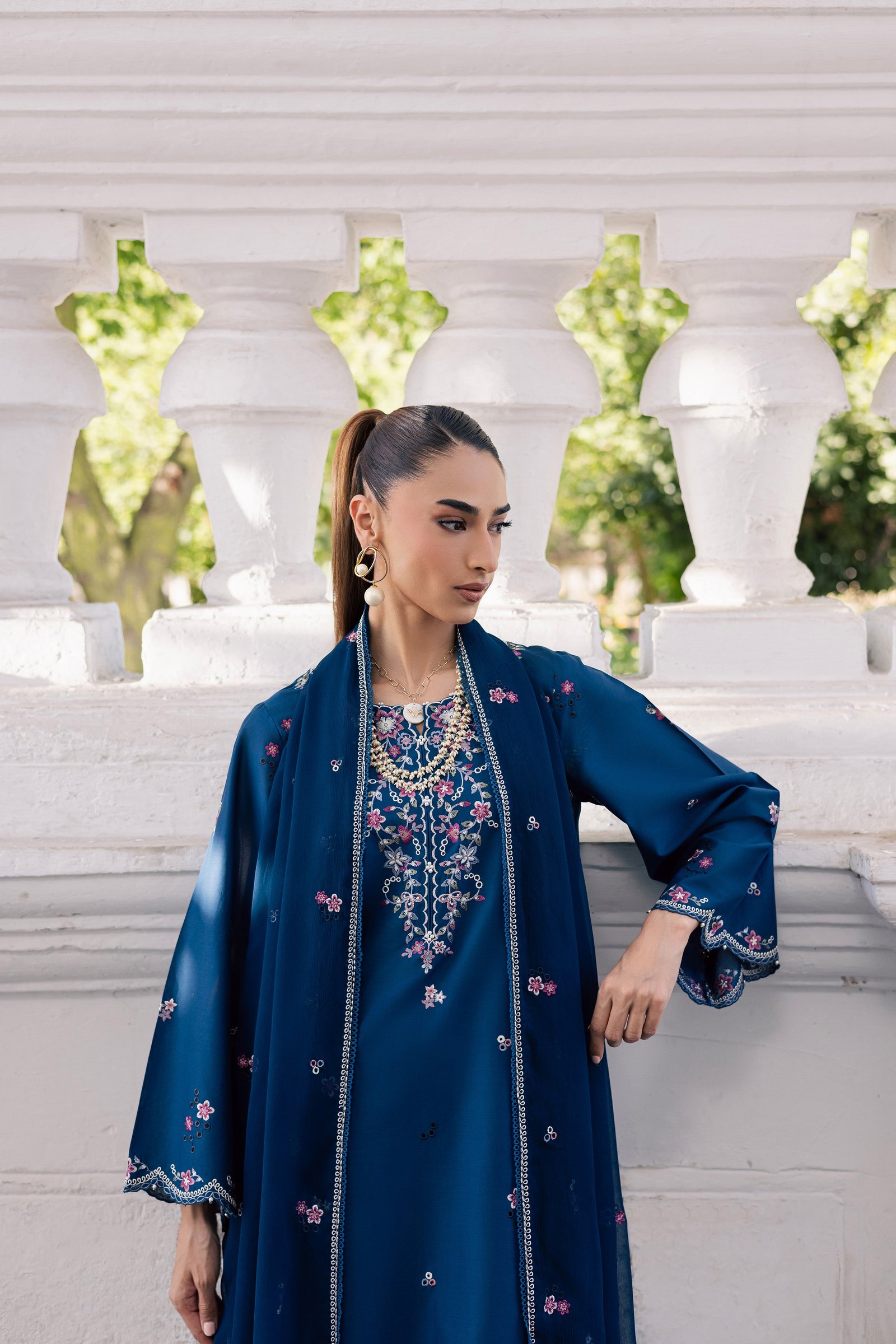  Sabeha 3Pc - Festive Embroidered Lawn BATIKSS26  BATIK   XS / Ocean Blue / Pima Lawn-S / Ocean Blue / Pima Lawn-M / Ocean Blue / Pima Lawn-L / Ocean Blue / Pima Lawn-XL / Ocean Blue / Pima Lawn