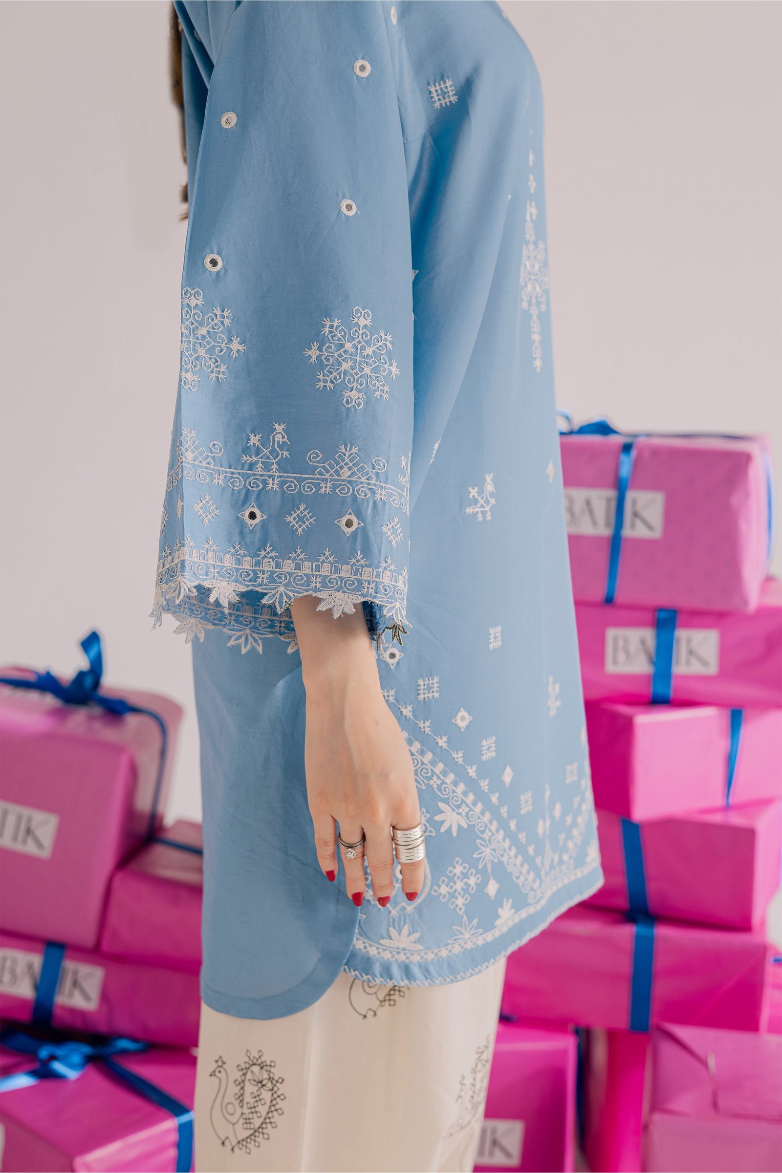  Santro 2Pc - Embroidered Lawn Dress EverydayEdit26  BATIK   XS / Quite Harbor / Pima Lawn-S / Quite Harbor / Pima Lawn-M / Quite Harbor / Pima Lawn-L / Quite Harbor / Pima Lawn-XL / Quite Harbor / Pima Lawn
