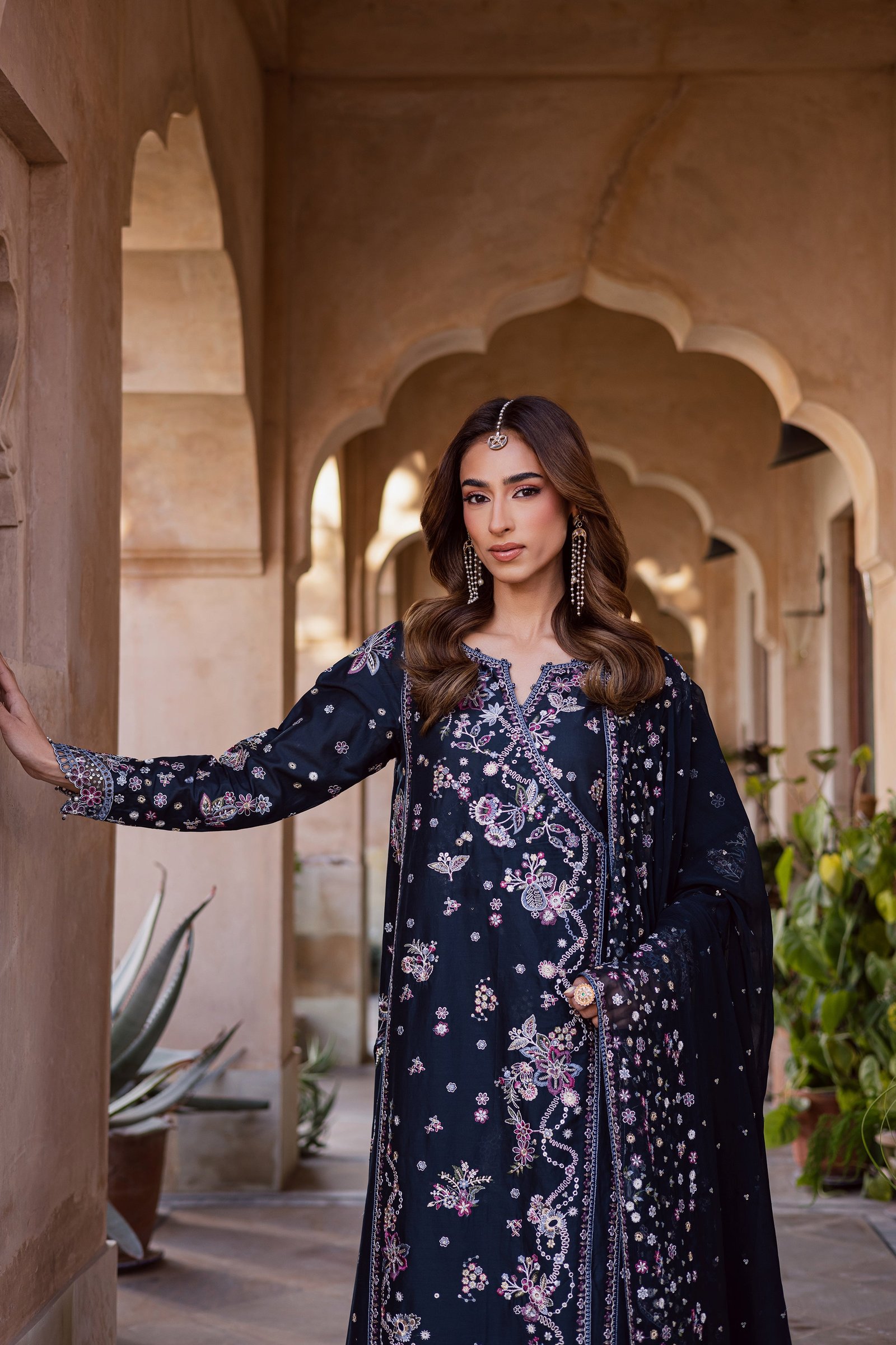 Sappo 3Pc - Festive Embroidered Lawn BATIKEID2026 BATIK XS / Blue Berry / Pima Lawn-S / Blue Berry / Pima Lawn-M / Blue Berry / Pima Lawn-L / Blue Berry / Pima Lawn-XL / Blue Berry / Pima Lawn