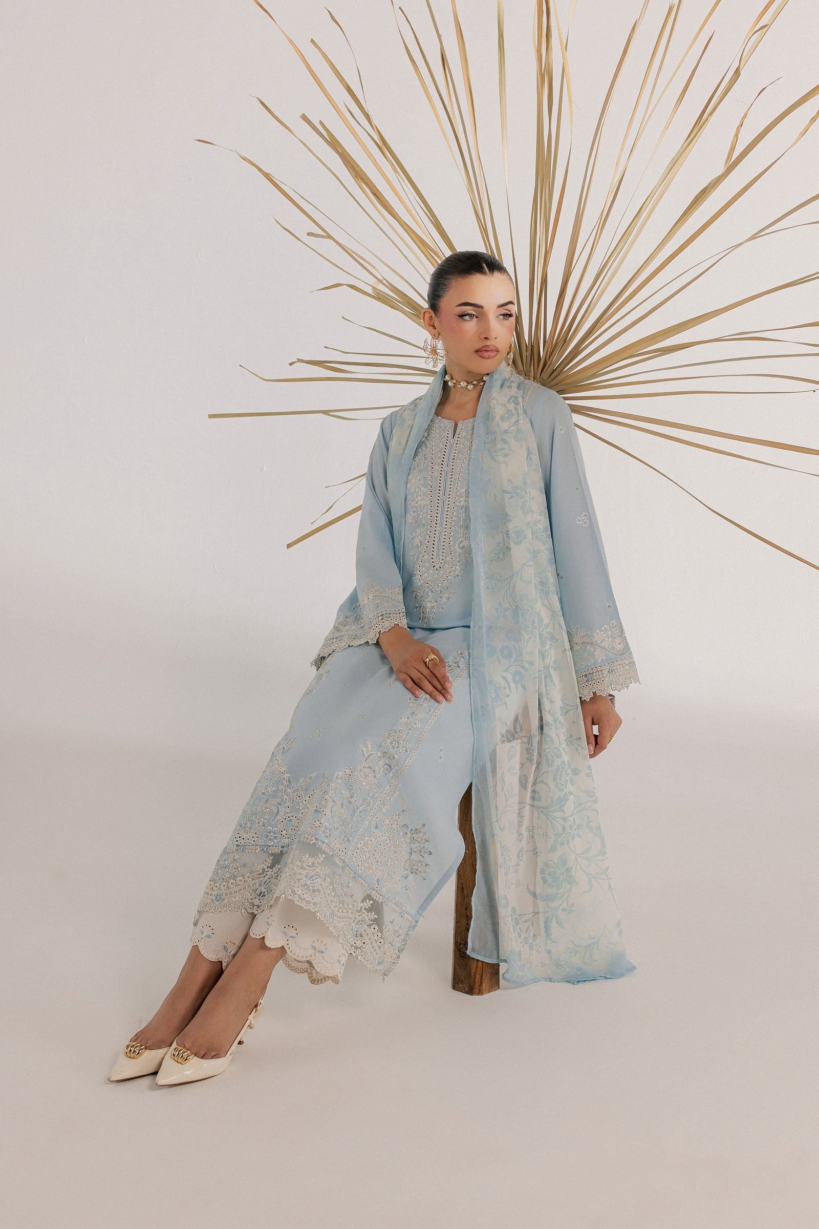  Shikast 3Pc - Luxury Embroidered Lawn BATIKSS26  BATIK   XS / Dream Blue / Pima Lawn-S / Dream Blue / Pima Lawn-M / Dream Blue / Pima Lawn-L / Dream Blue / Pima Lawn-XL / Dream Blue / Pima Lawn