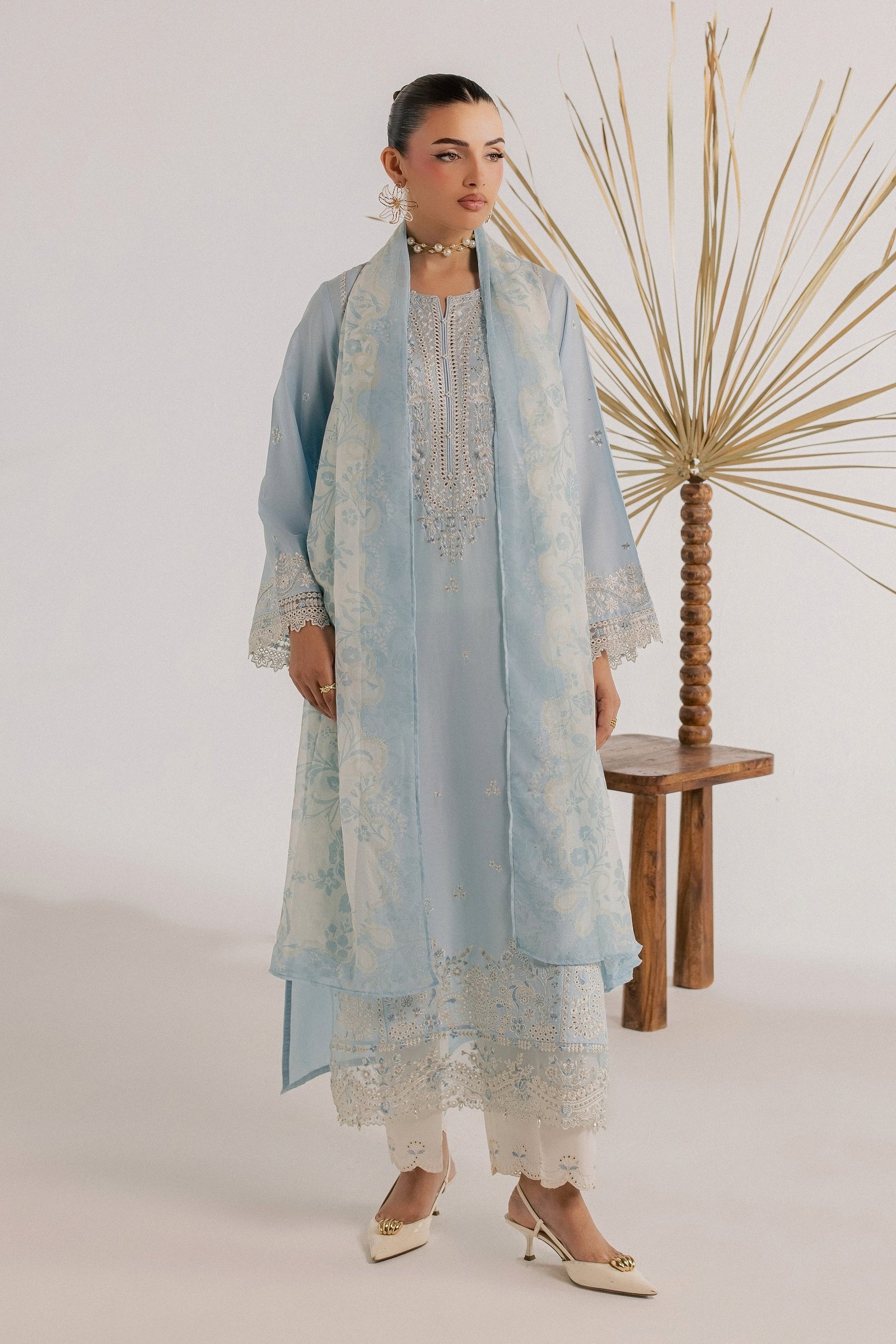  Shikast 3Pc - Luxury Embroidered Lawn BATIKSS26  BATIK   XS / Dream Blue / Pima Lawn-S / Dream Blue / Pima Lawn-M / Dream Blue / Pima Lawn-L / Dream Blue / Pima Lawn-XL / Dream Blue / Pima Lawn