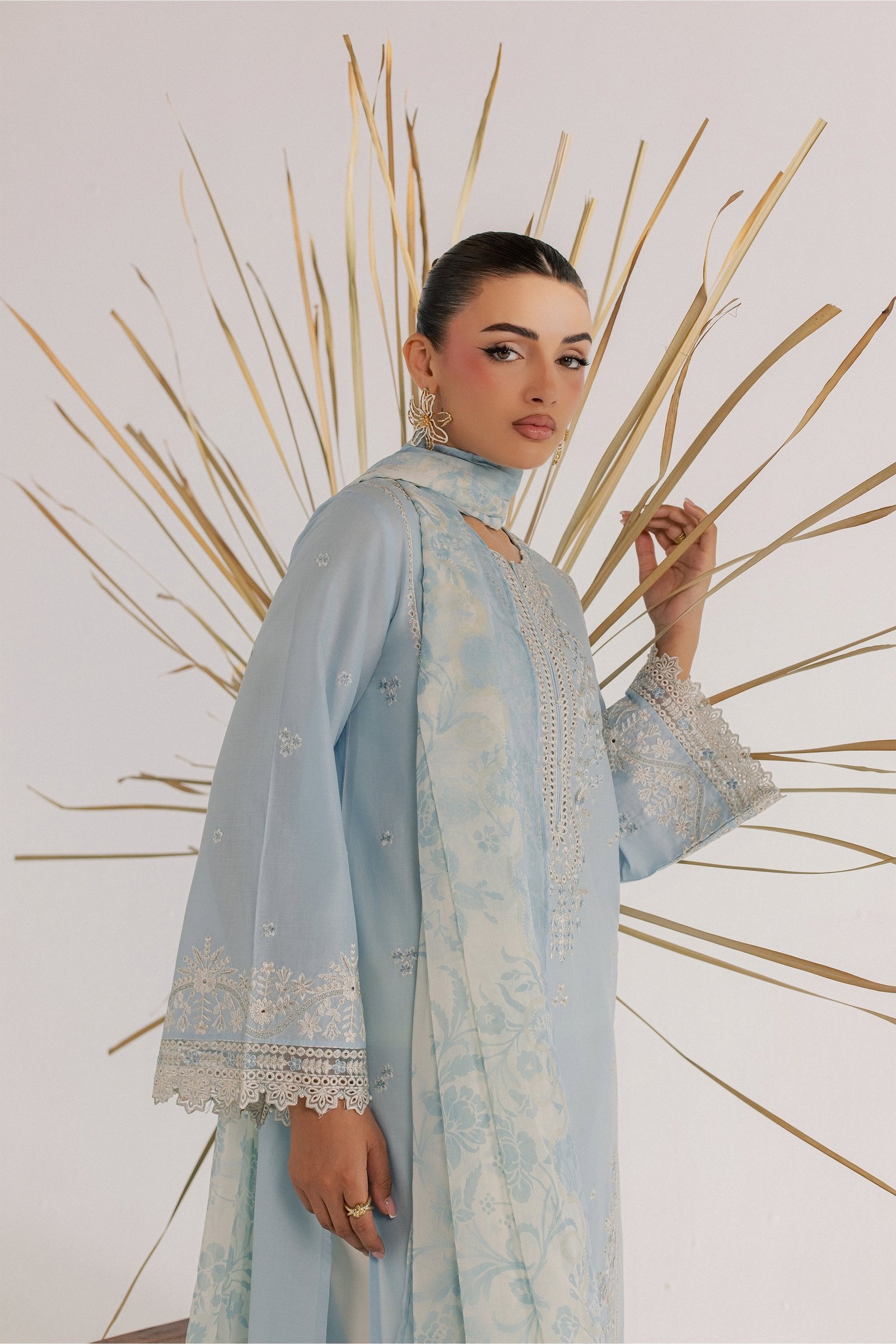  Shikast 3Pc - Luxury Embroidered Lawn BATIKSS26  BATIK   XS / Dream Blue / Pima Lawn-S / Dream Blue / Pima Lawn-M / Dream Blue / Pima Lawn-L / Dream Blue / Pima Lawn-XL / Dream Blue / Pima Lawn