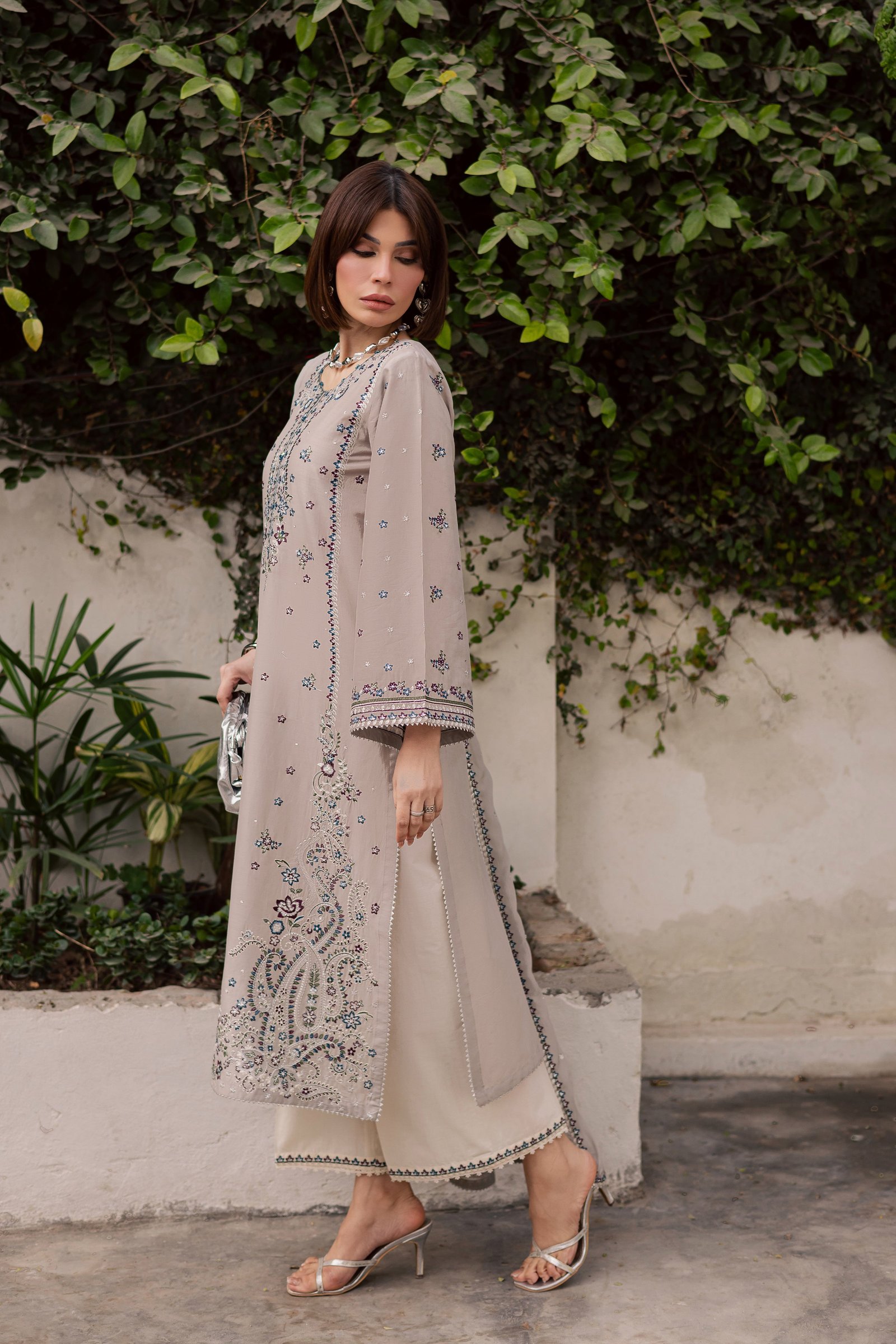  Silversun 3Pc - Festive Embroidered Lawn BATIKEID2026  BATIK   XS / Grey / Pima Lawn-S / Grey / Pima Lawn-M / Grey / Pima Lawn-L / Grey / Pima Lawn-XL / Grey / Pima Lawn