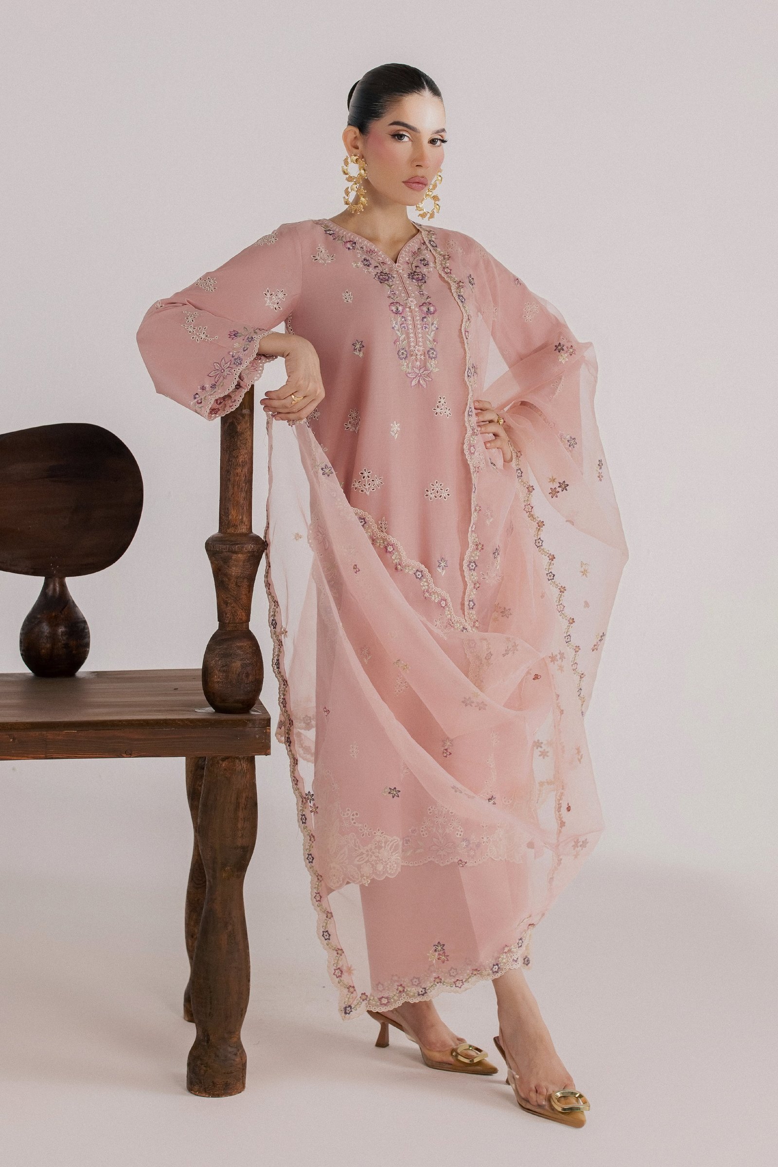  Taffy Macaron 3Pc - Luxury Embroidered Lawn BATIKSS26  BATIK   XS / Taffy Pink / Pima Lawn-S / Taffy Pink / Pima Lawn-M / Taffy Pink / Pima Lawn-L / Taffy Pink / Pima Lawn-XL / Taffy Pink / Pima Lawn